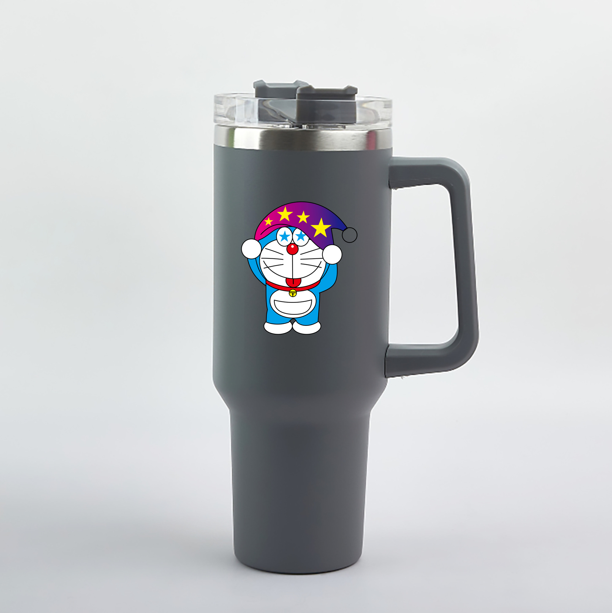（画像用） ドラえもん Doraemon 1200mL車用タンブラー（カラープリント）