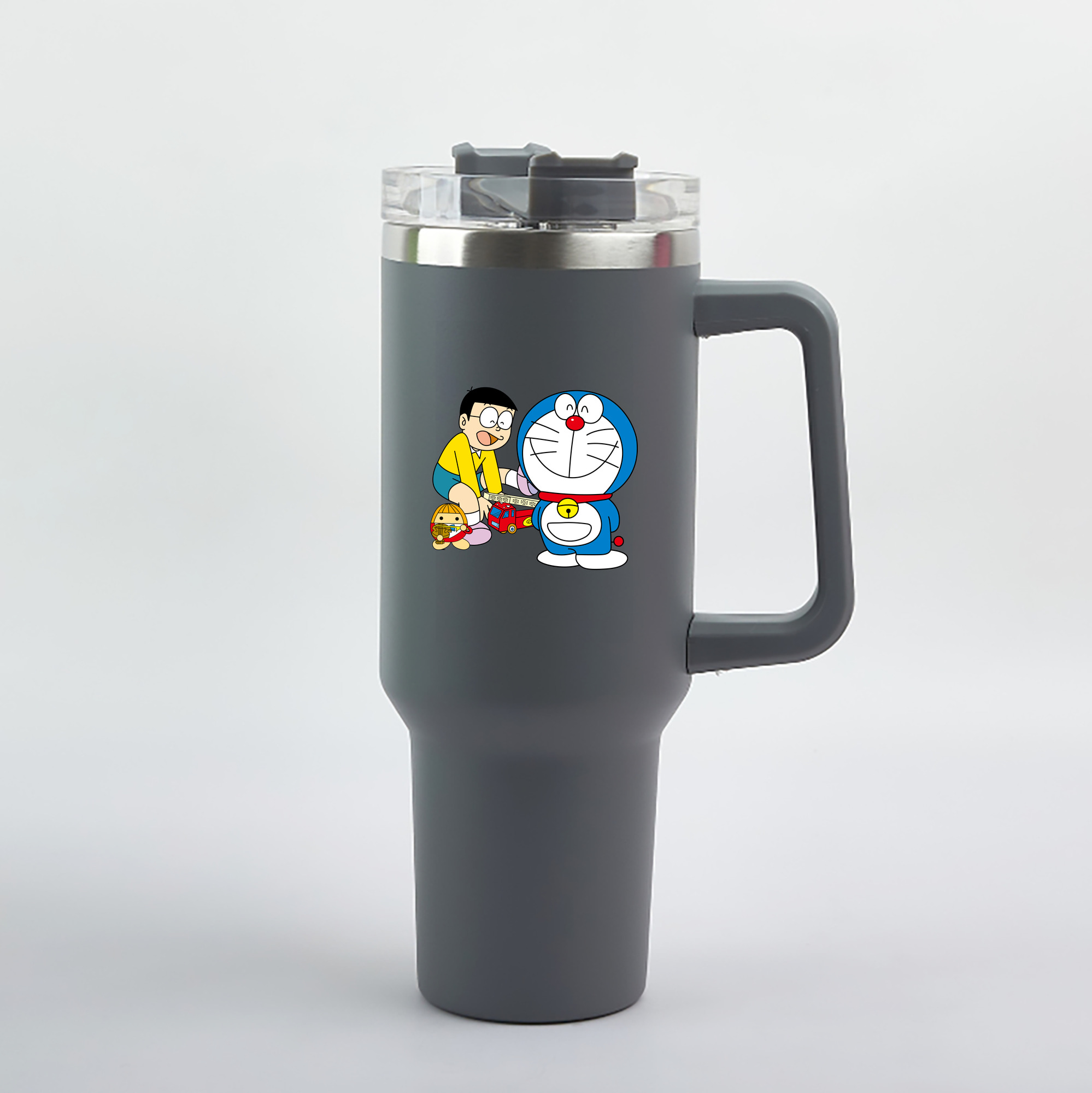 （画像用） ドラえもん Doraemon 1200mL車用タンブラー（カラープリント）