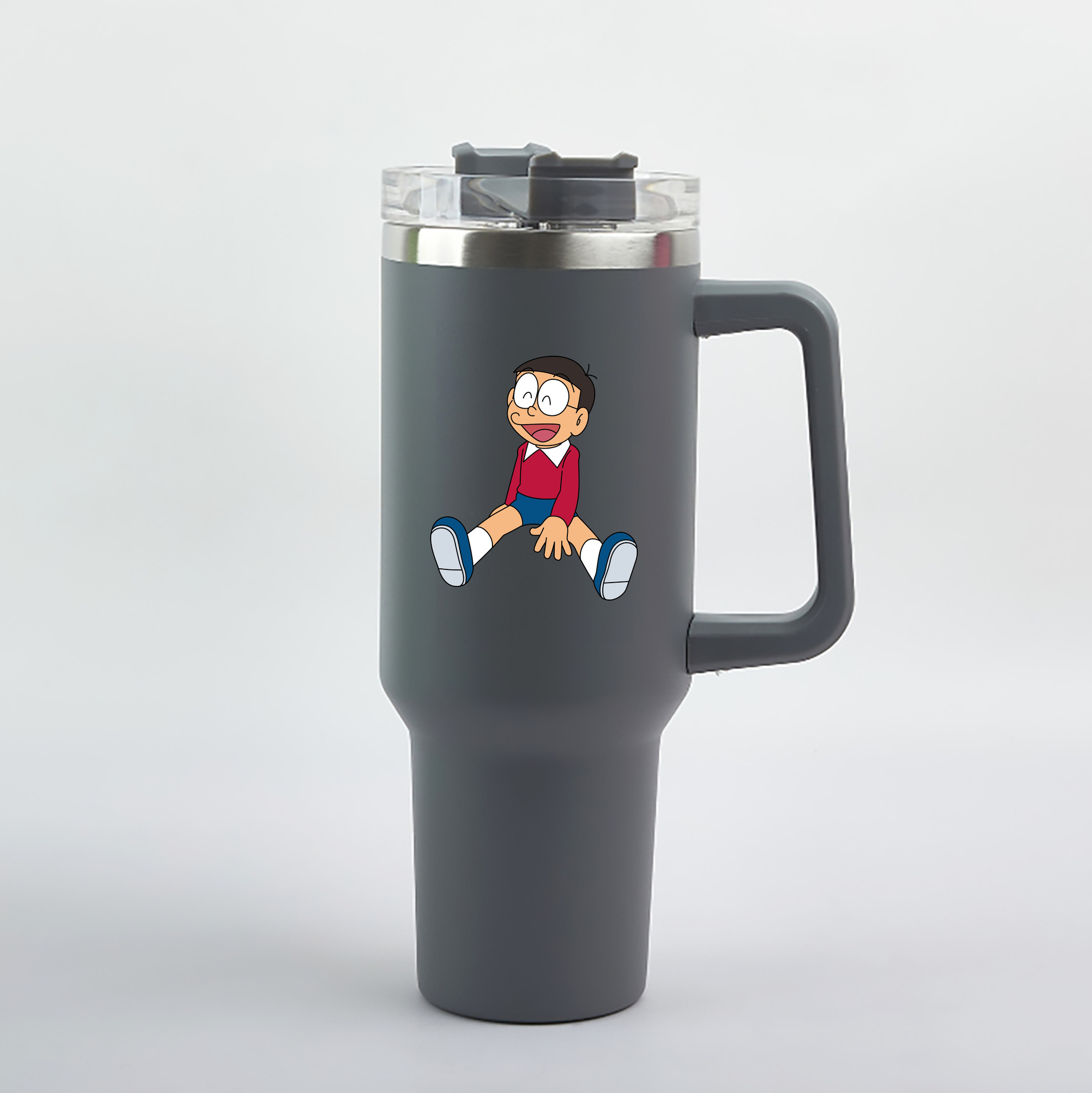 （画像用） ドラえもん 野比 のび太 Doraemon Nobita Nobi 1200mL車用タンブラー（カラープリント）