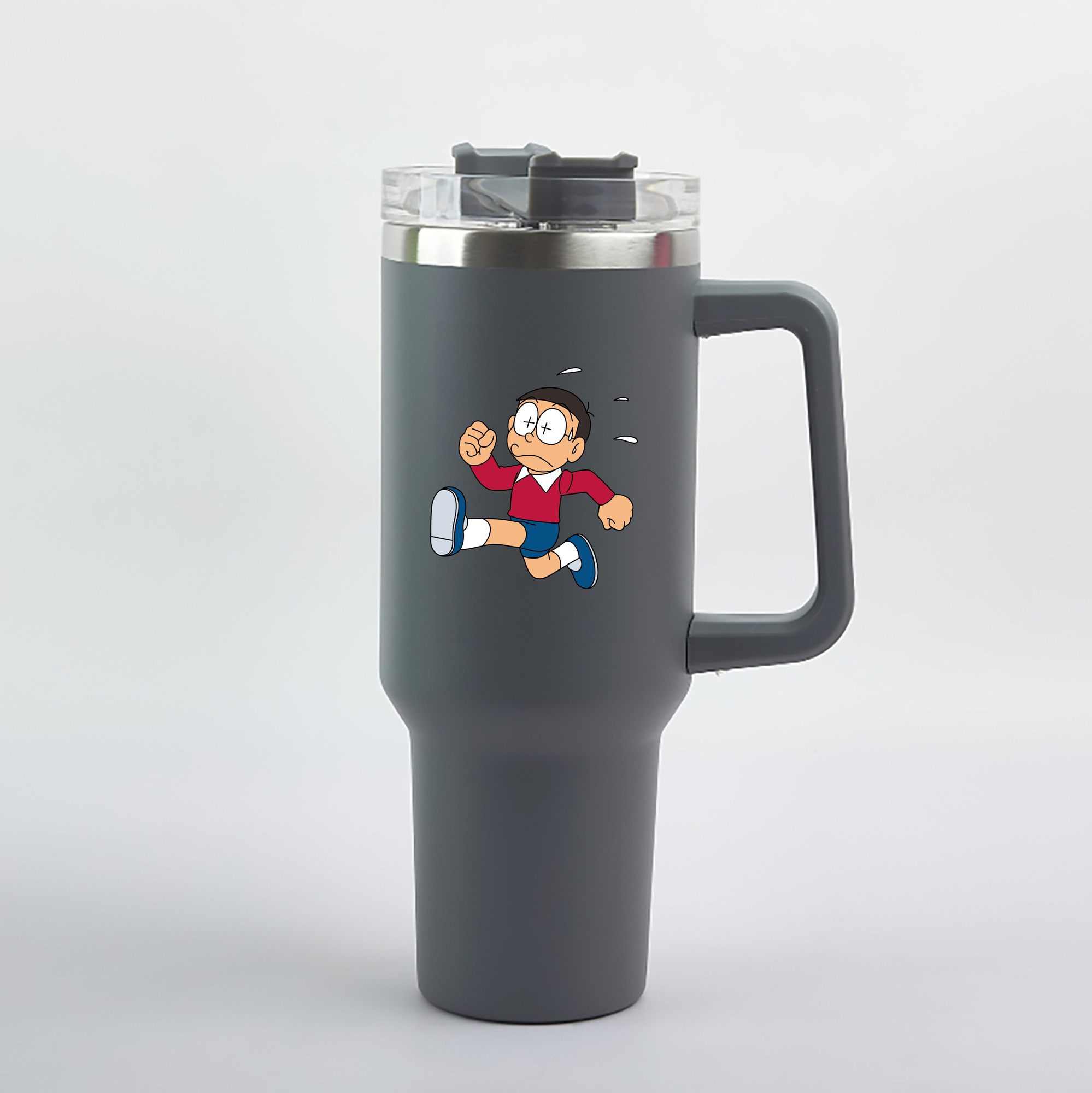 （画像用） ドラえもん 野比 のび太 Doraemon Nobita Nobi 1200mL車用タンブラー（カラープリント）