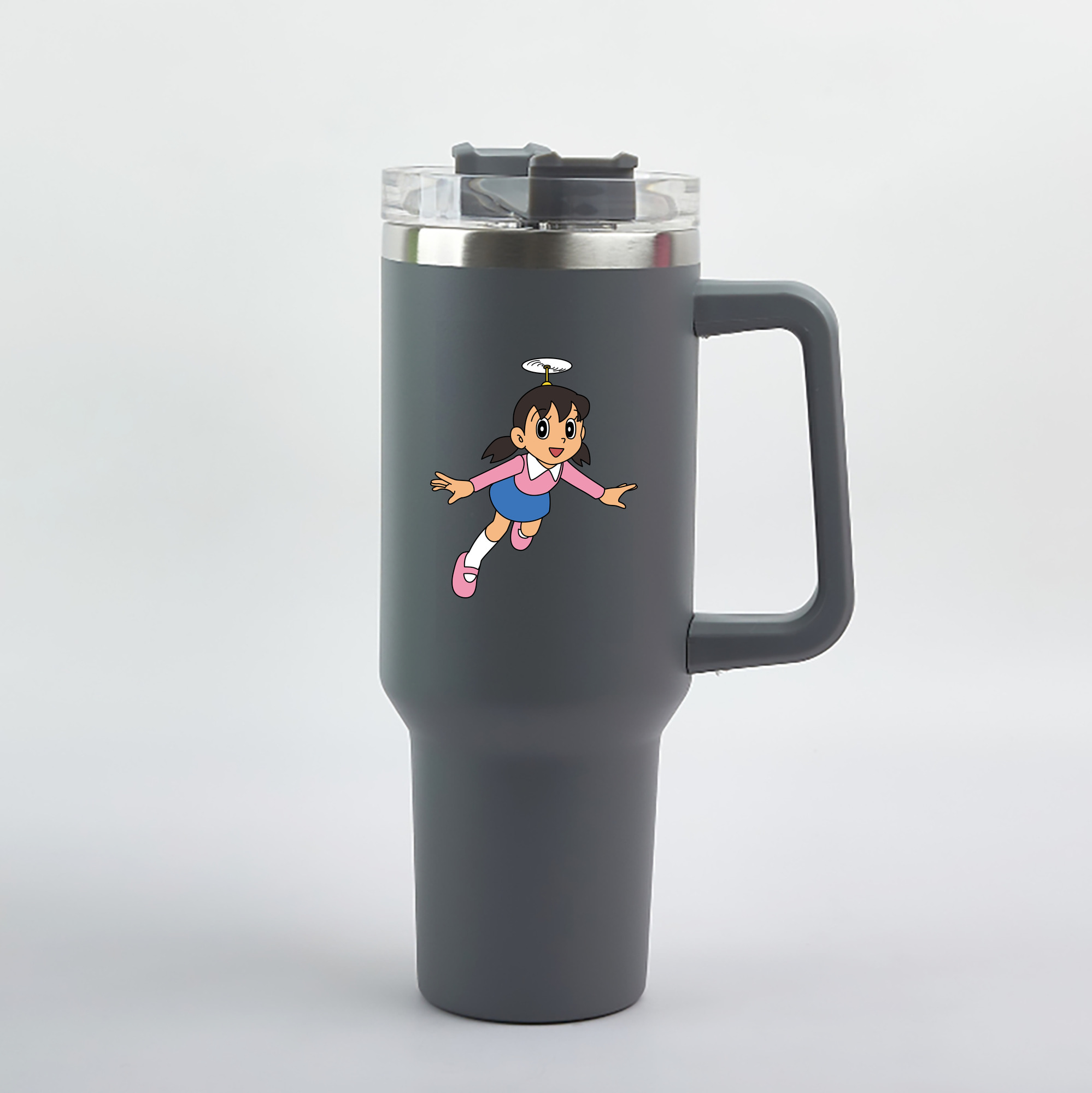 （画像用） ドラえもん みなもと しずか Doraemon Shizuka Minamoto 1200mL車用タンブラー（カラープリント）