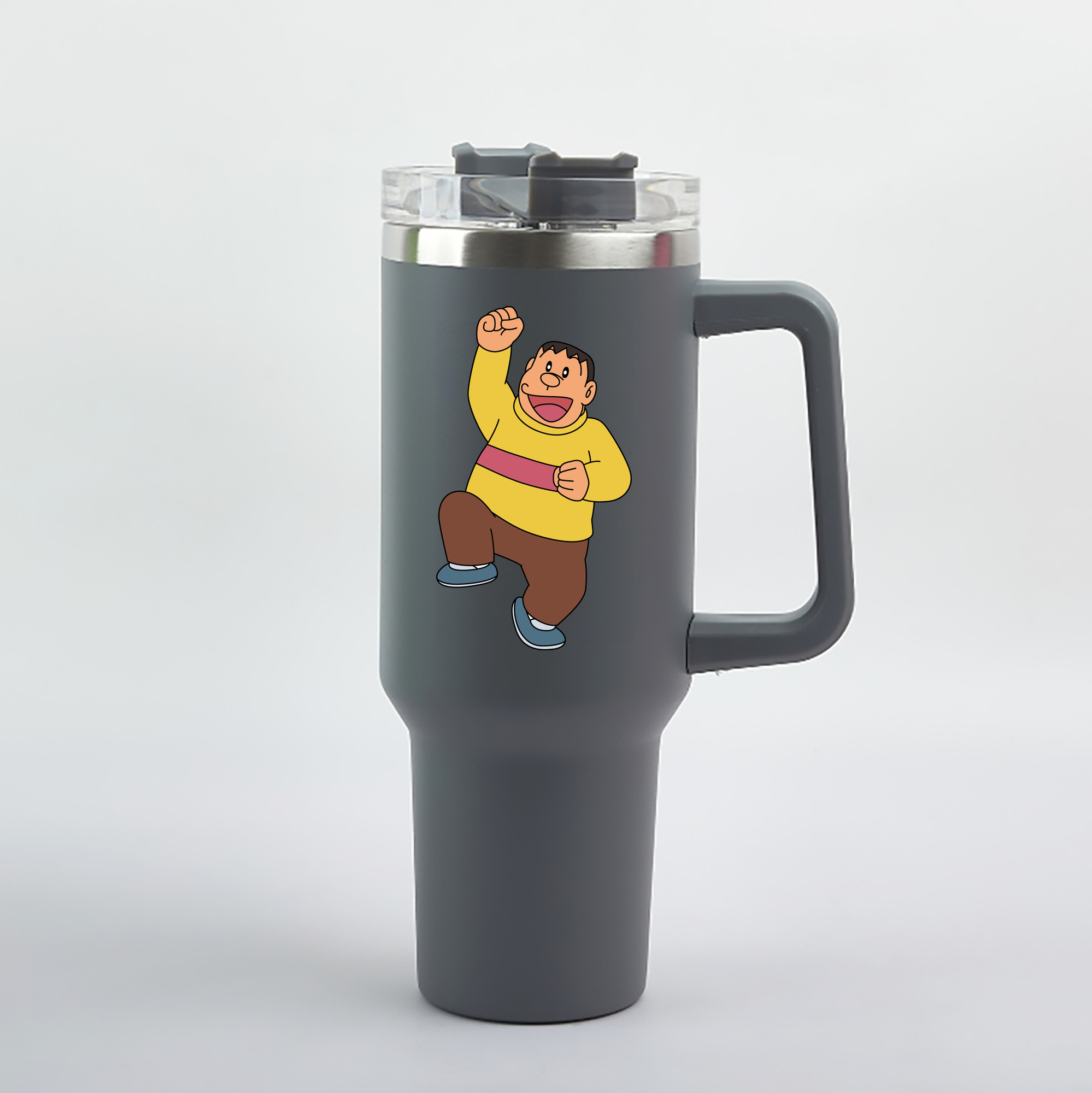 （画像用） ドラえもん 剛田武 Doraemon Gouta Takeshi 1200mL車用タンブラー（カラープリント）