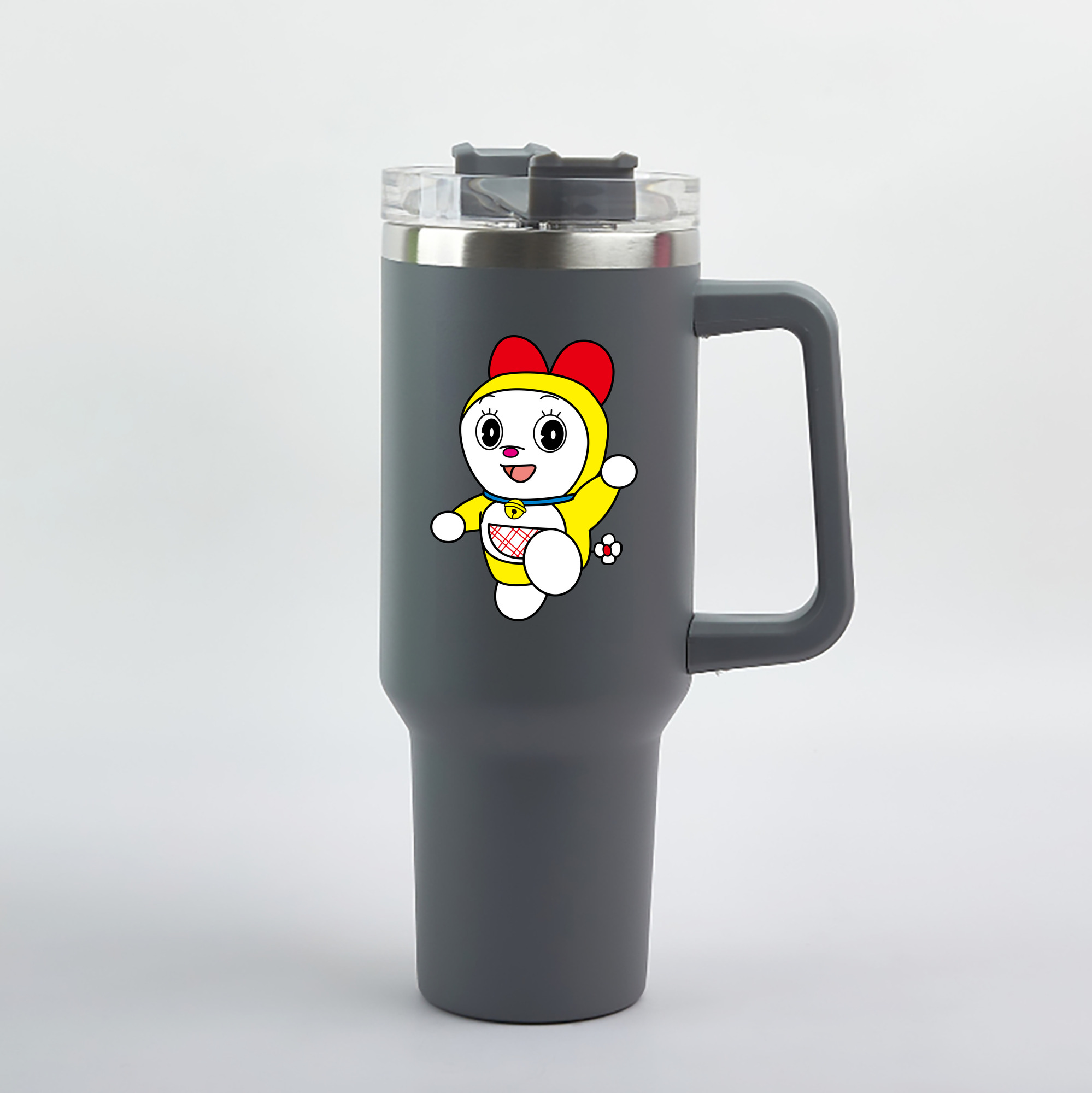 （画像用） ドラえもん ドラミ Doraemon Dorami 1200mL車用タンブラー（カラープリント）