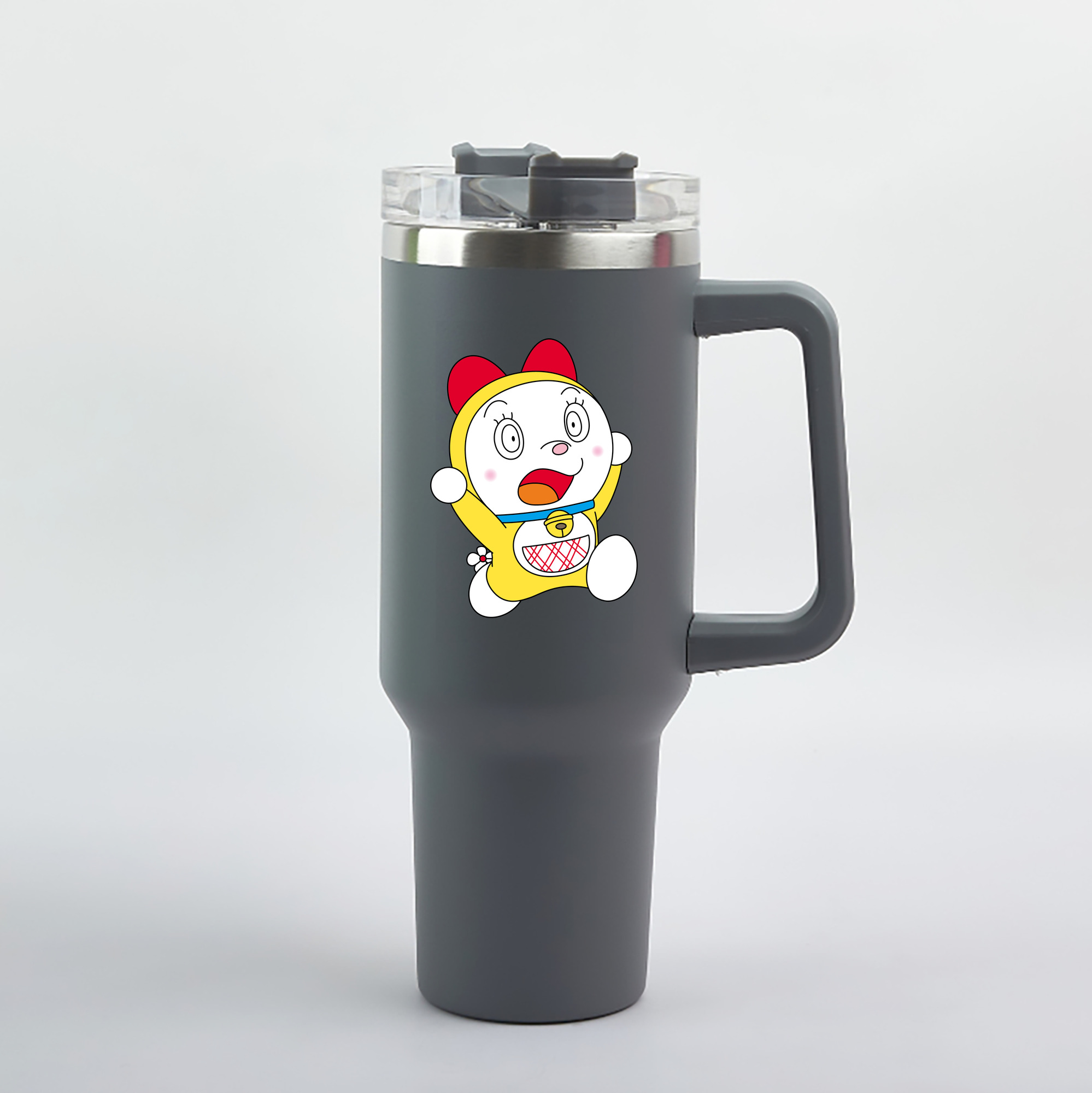 （画像用） ドラえもん ドラミ Doraemon Dorami 1200mL車用タンブラー（カラープリント）