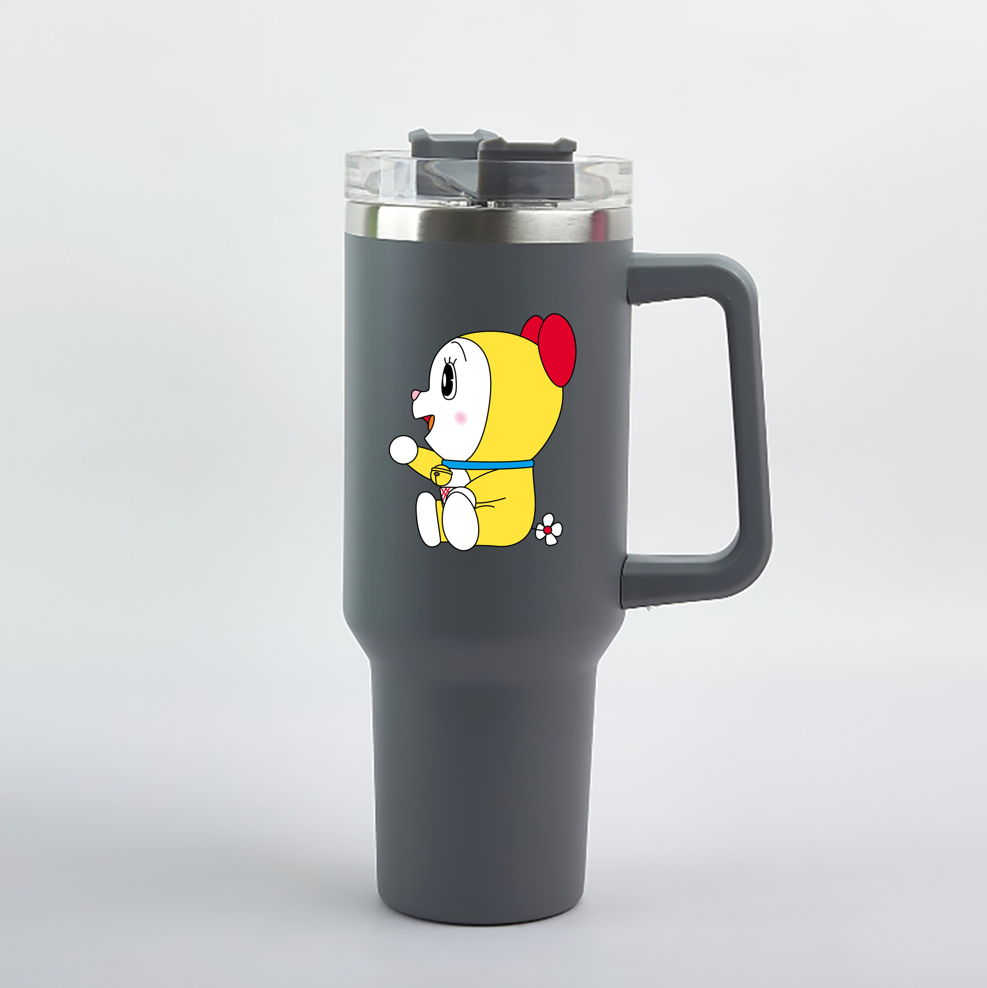 （画像用） ドラえもん ドラミ Doraemon Dorami 1200mL車用タンブラー（カラープリント）