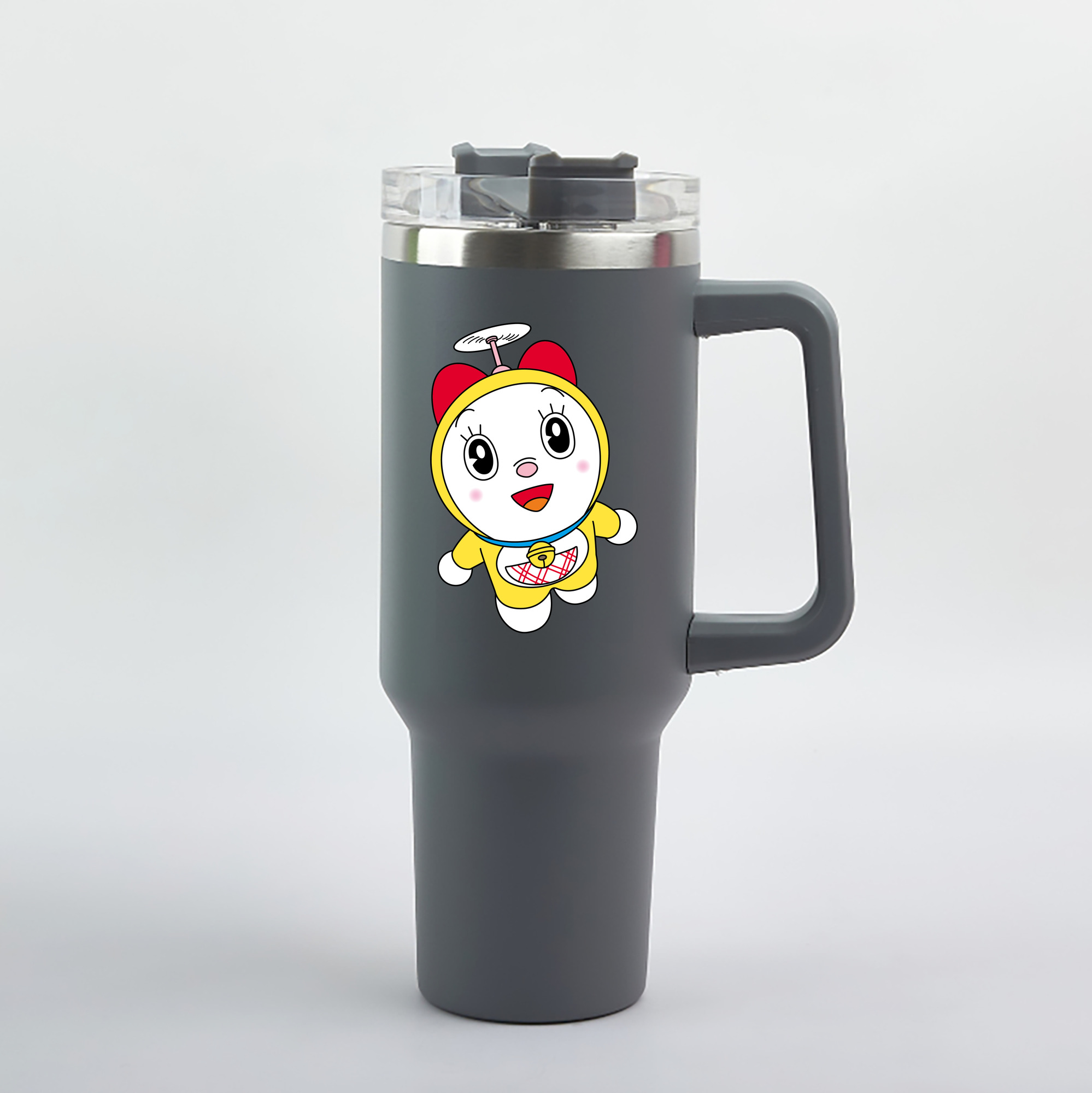 （画像用） ドラえもん ドラミ Doraemon Dorami 1200mL車用タンブラー（カラープリント）