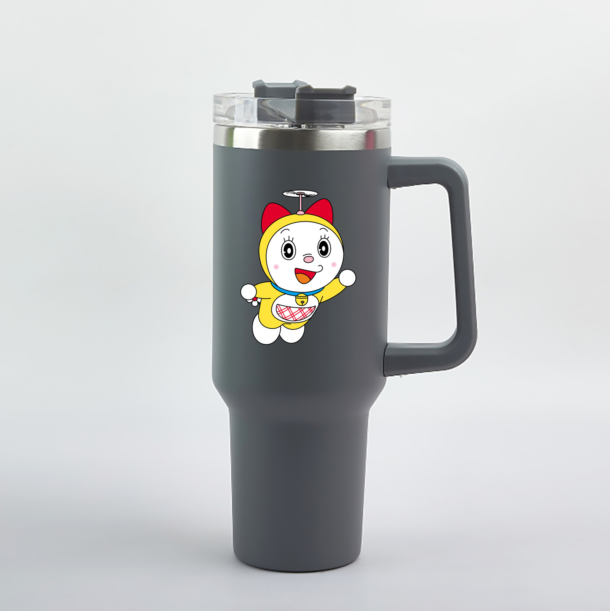 （画像用） ドラえもん ドラミ Doraemon Dorami 1200mL車用タンブラー（カラープリント）