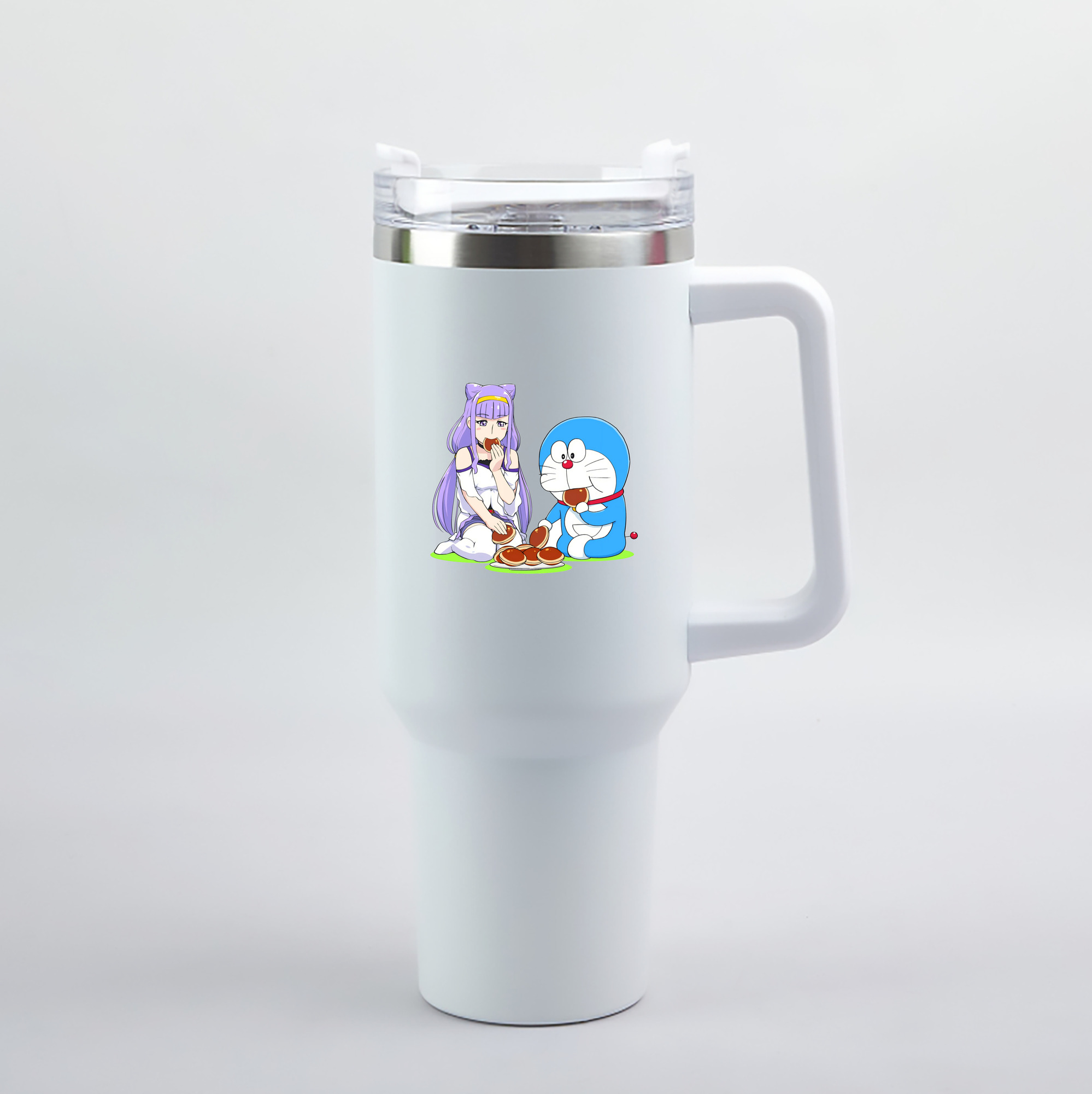 （画像用） ドラえもん Doraemon 1200mL車用タンブラー（カラープリント）