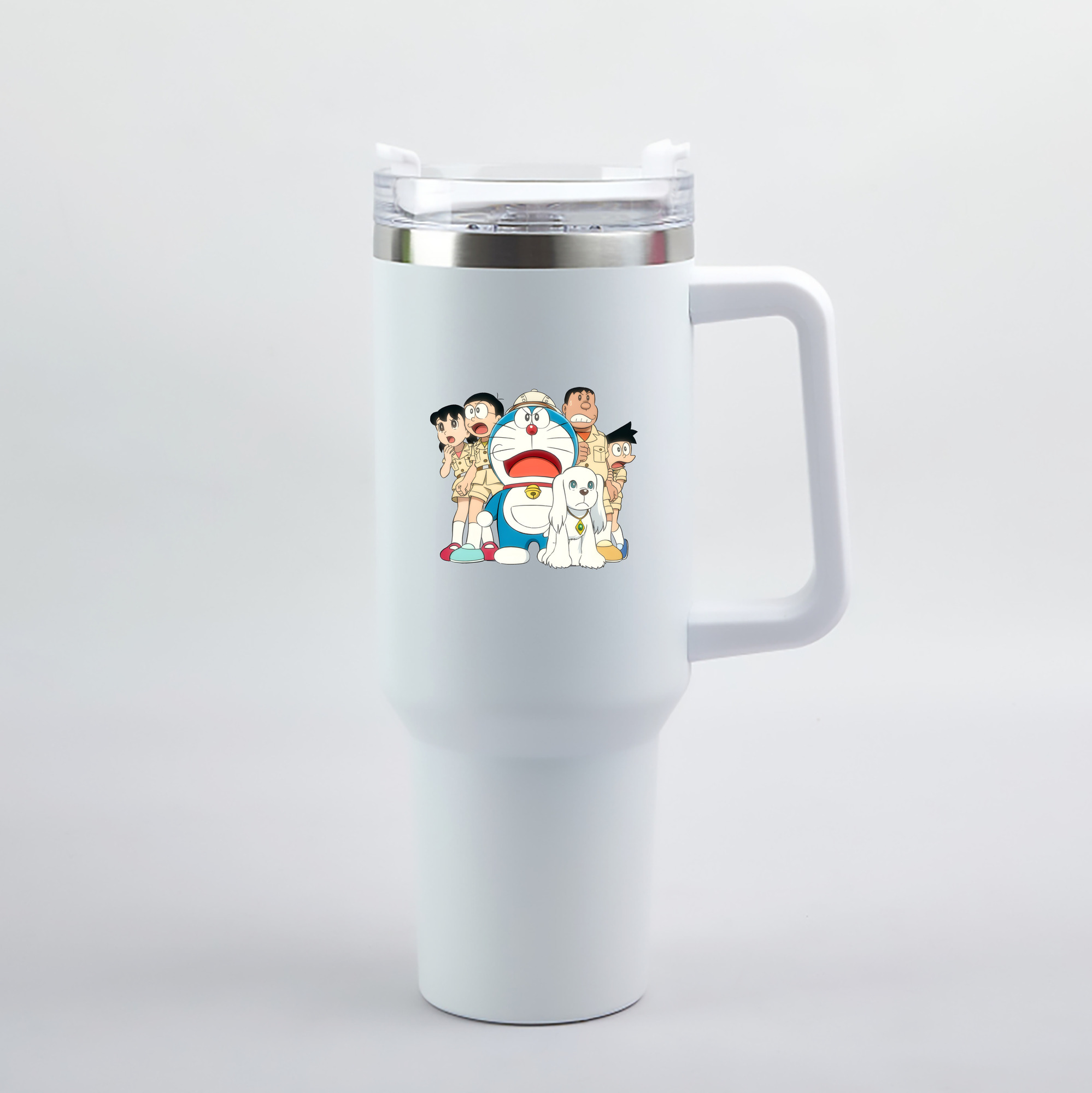 （画像用） ドラえもん Doraemon 1200mL車用タンブラー（カラープリント）