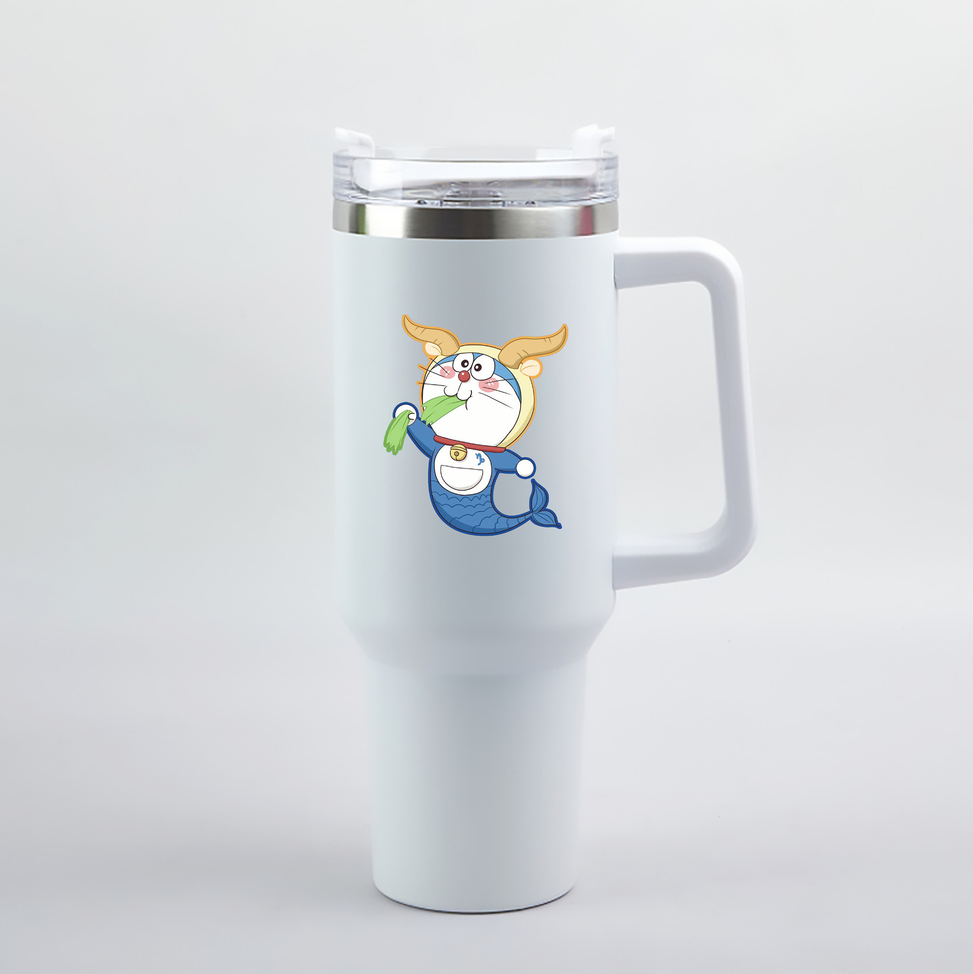 （画像用） ドラえもん Doraemon 1200mL車用タンブラー（カラープリント）