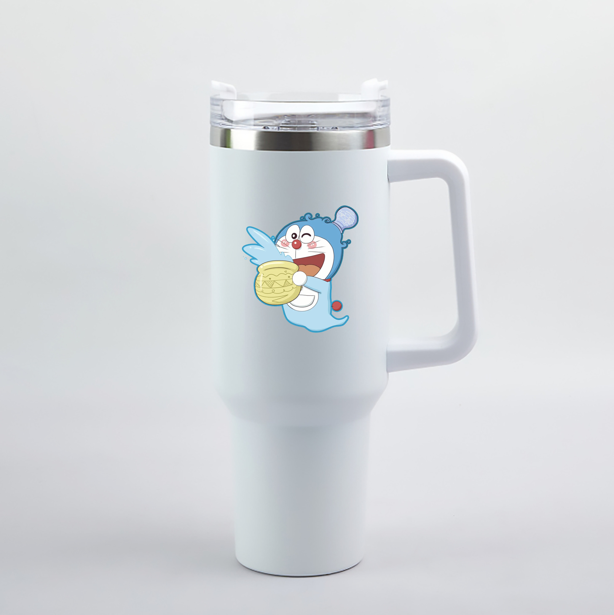 （画像用） ドラえもん Doraemon 1200mL車用タンブラー（カラープリント）
