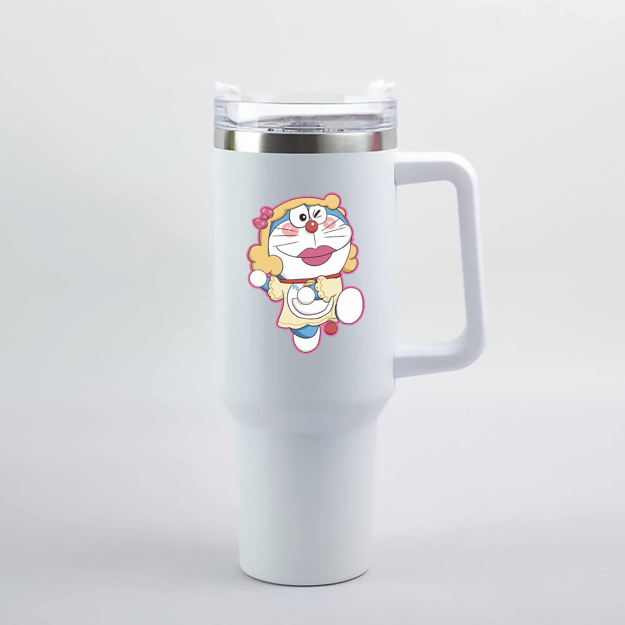 （画像用） ドラえもん Doraemon 1200mL車用タンブラー（カラープリント）