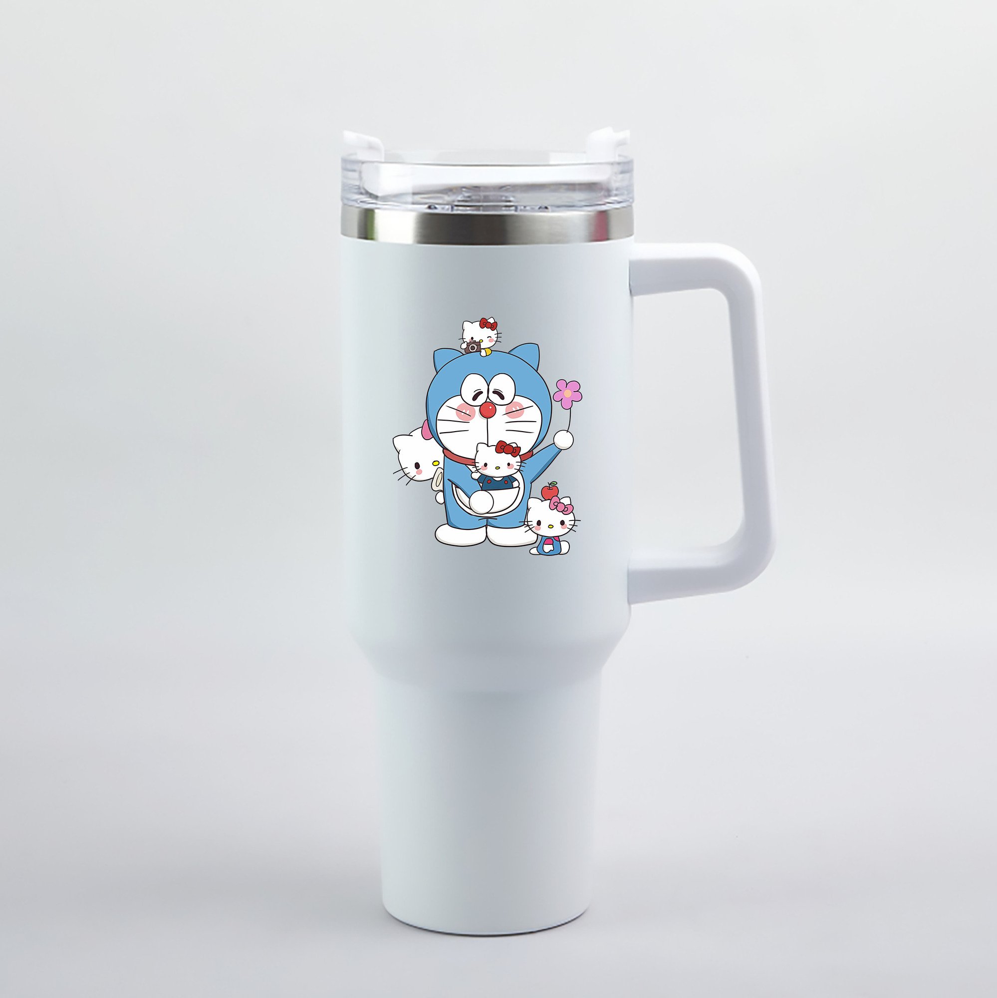 （画像用） ドラえもん Doraemon 1200mL車用タンブラー（カラープリント）
