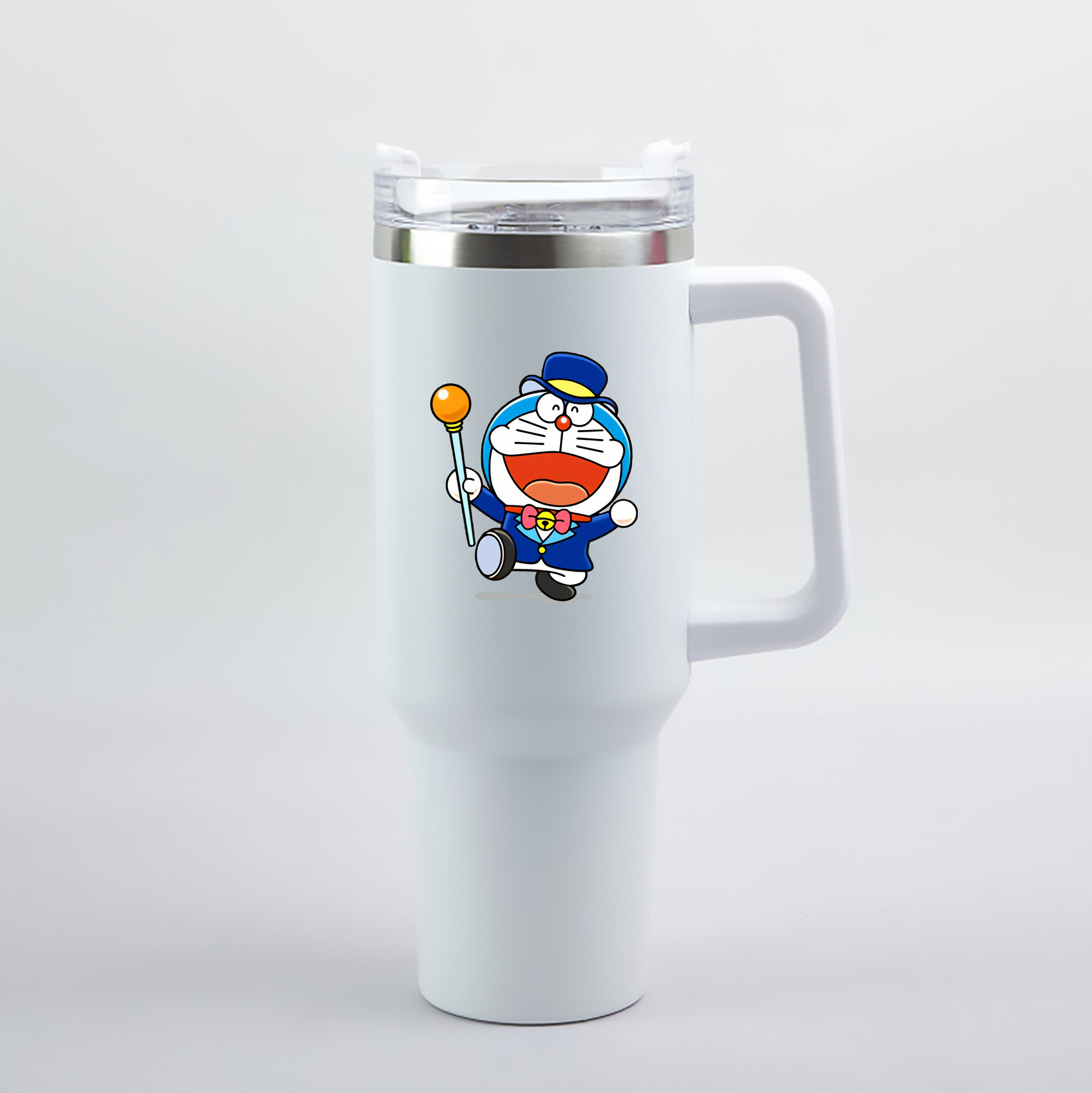 （画像用） ドラえもん Doraemon 1200mL車用タンブラー（カラープリント）