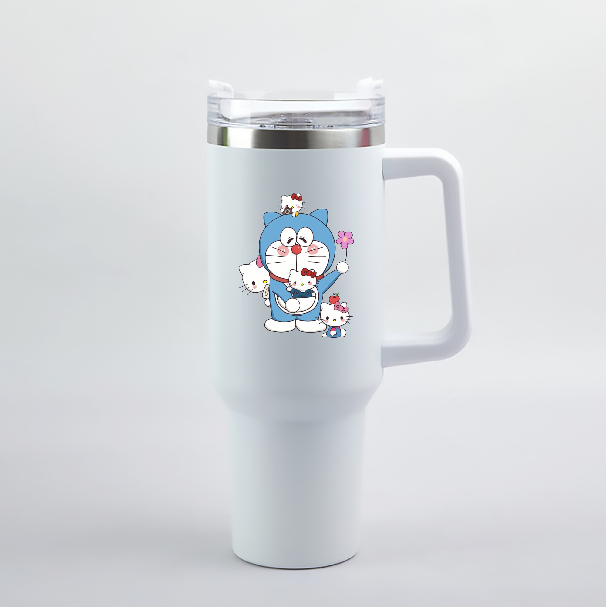 （画像用） ドラえもん Doraemon 1200mL車用タンブラー（カラープリント）