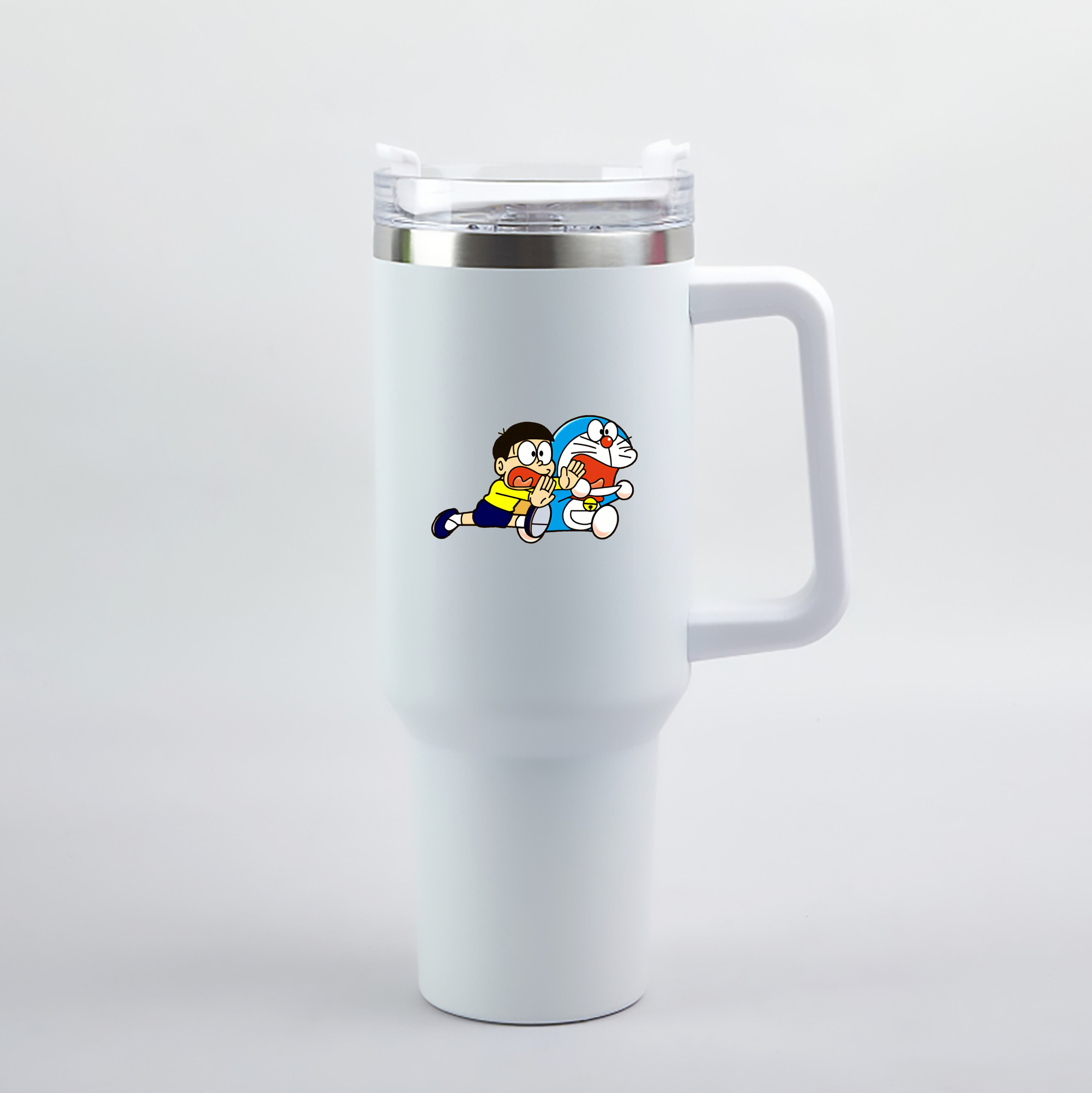 （画像用） ドラえもん Doraemon 1200mL車用タンブラー（カラープリント）