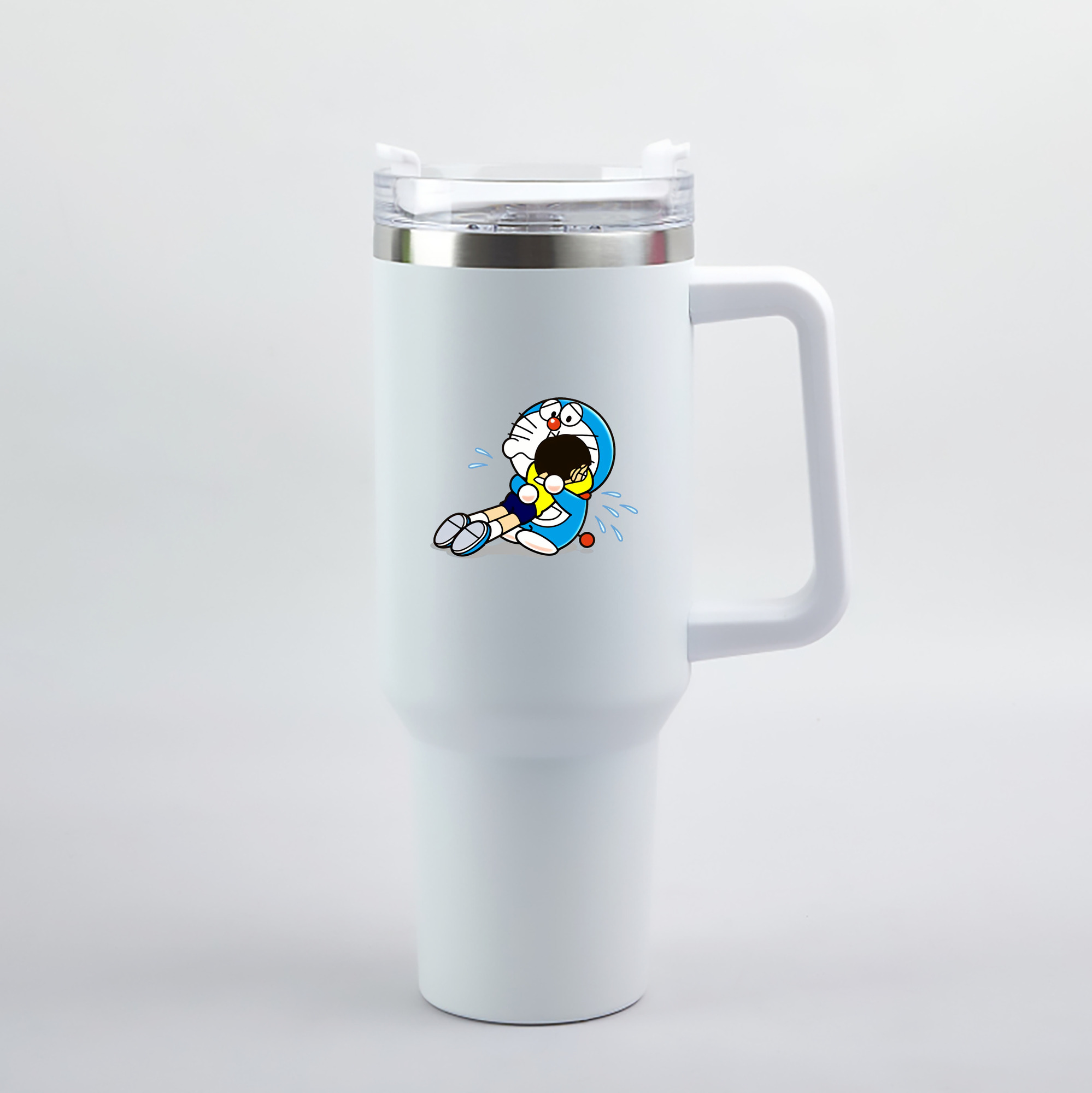 （画像用） ドラえもん Doraemon 1200mL車用タンブラー（カラープリント）