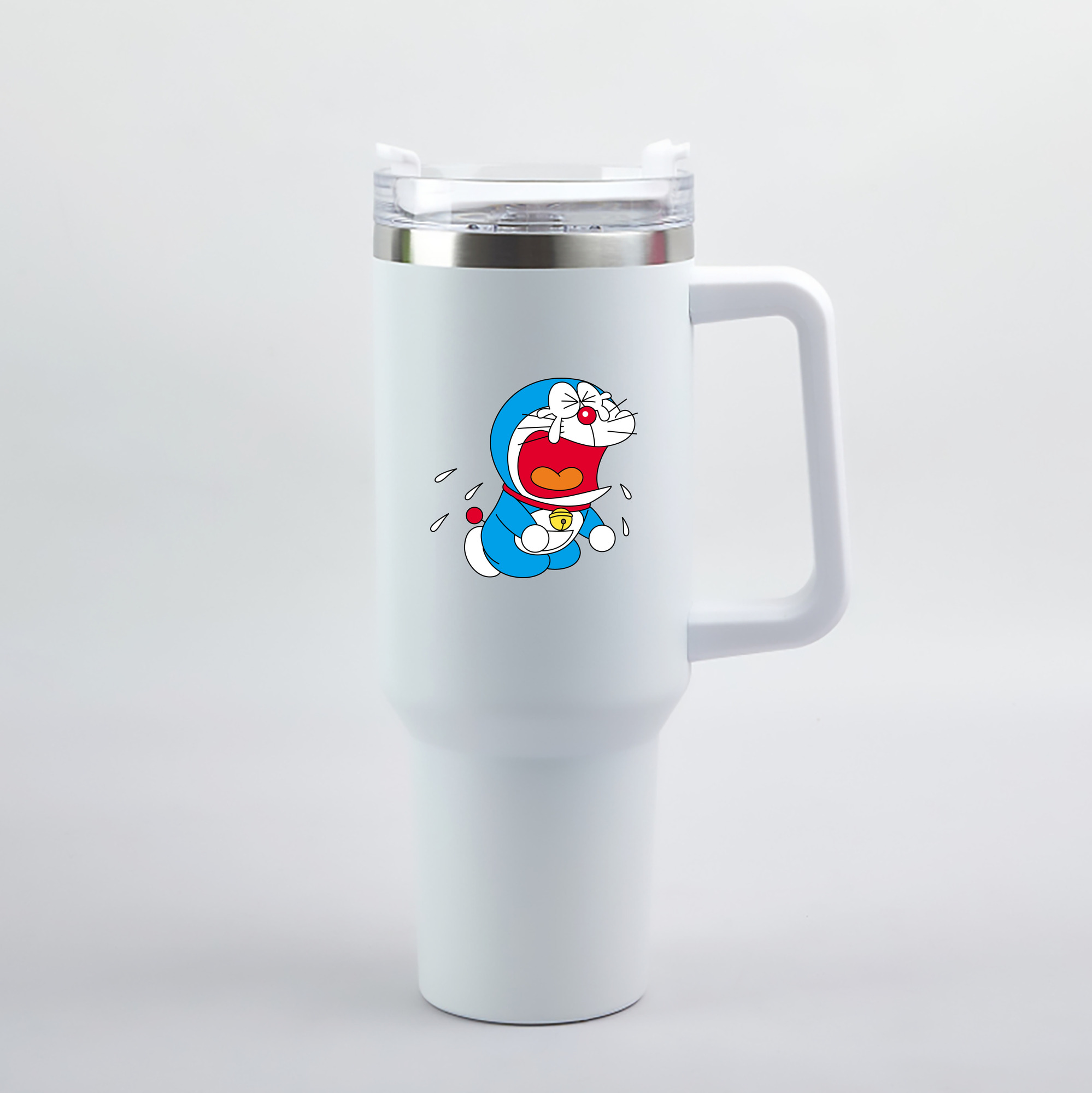 （画像用） ドラえもん Doraemon 1200mL車用タンブラー（カラープリント）