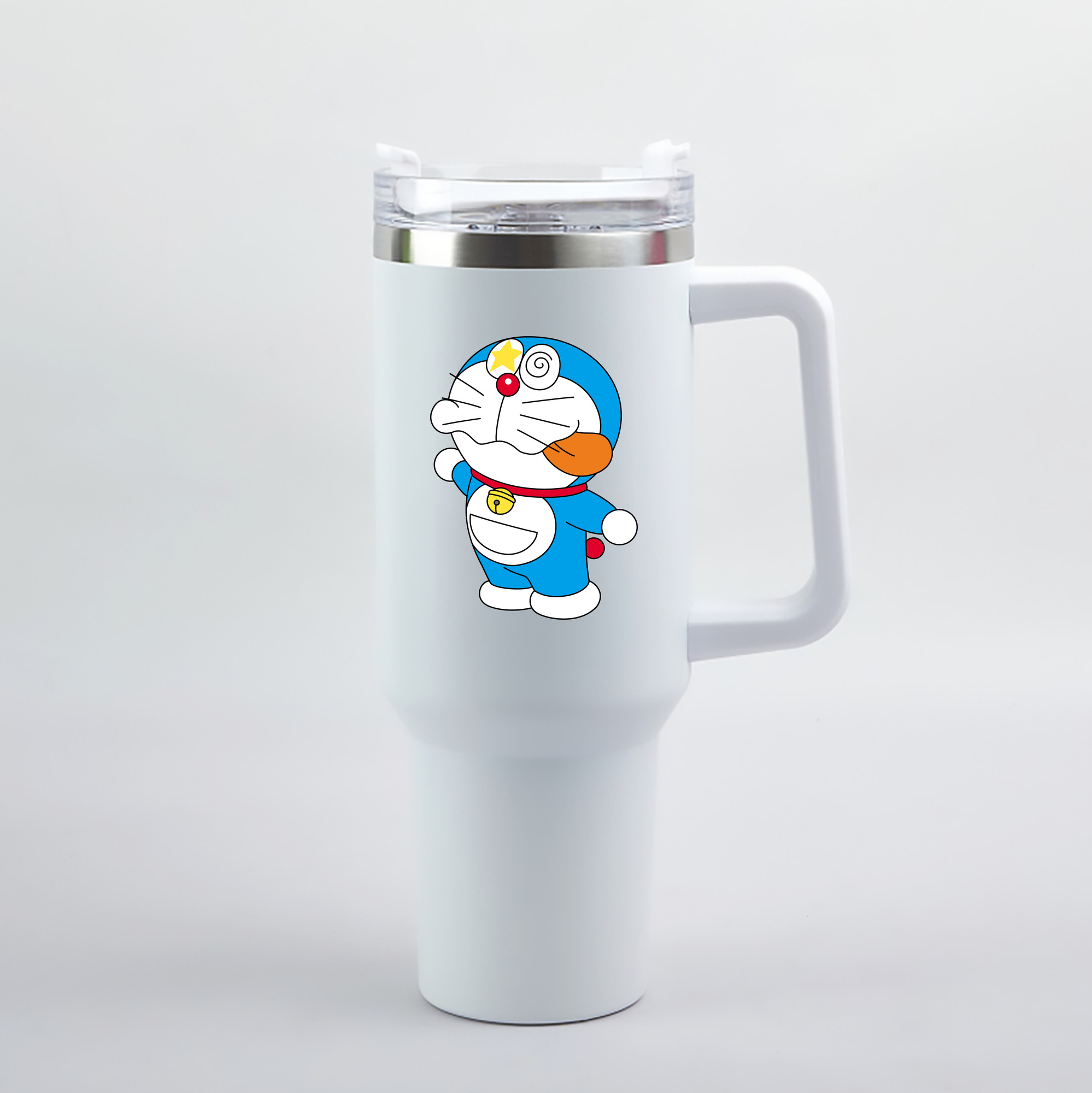 （画像用） ドラえもん Doraemon 1200mL車用タンブラー（カラープリント）