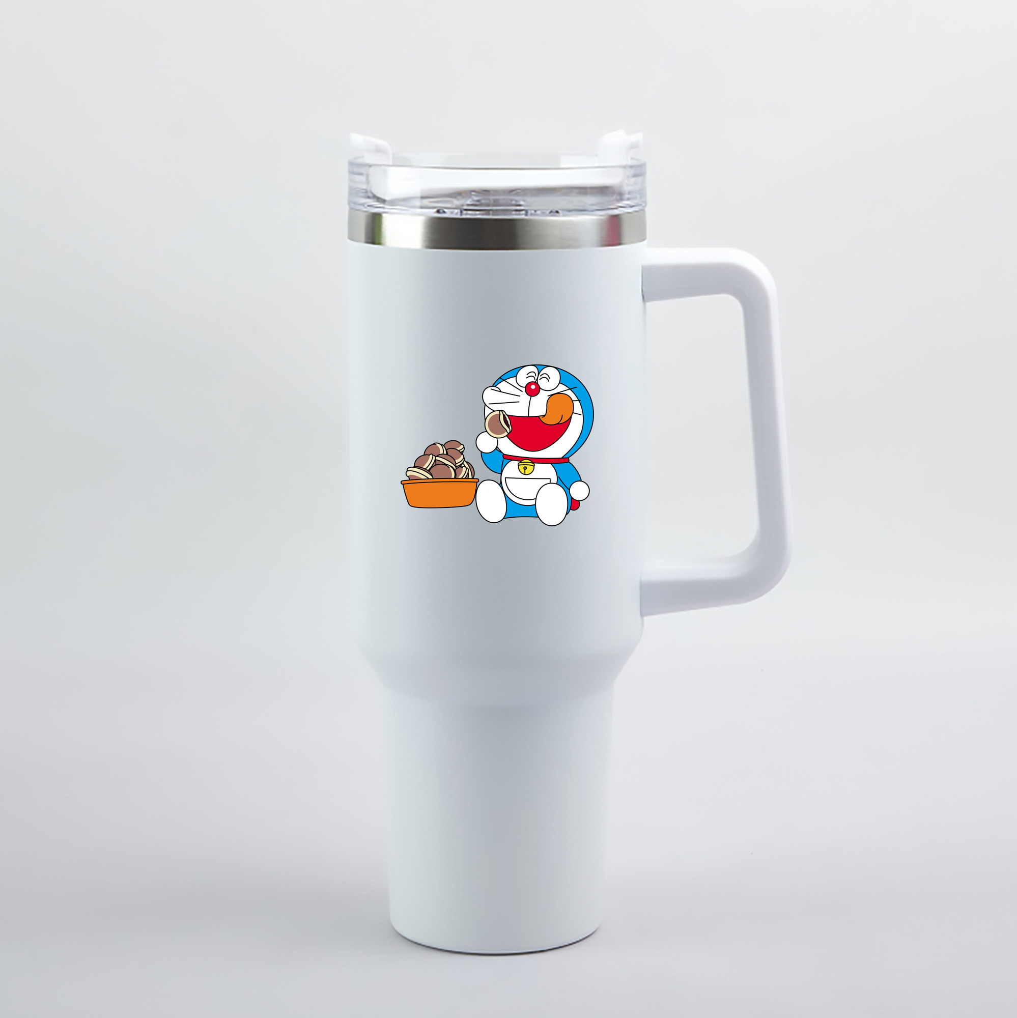 （画像用） ドラえもん Doraemon 1200mL車用タンブラー（カラープリント）
