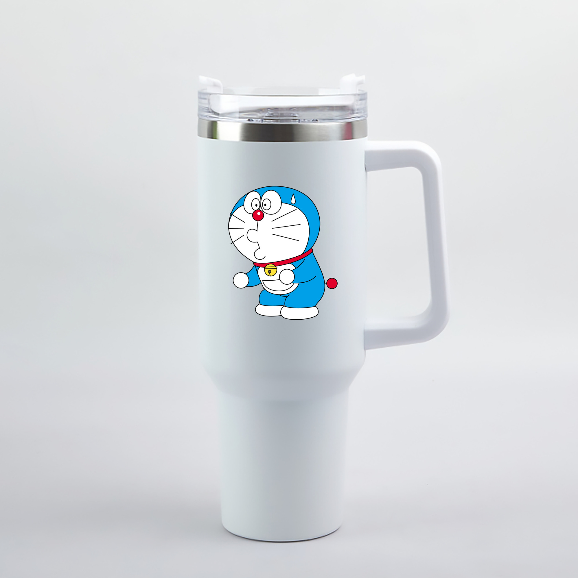 （画像用） ドラえもん Doraemon 1200mL車用タンブラー（カラープリント）