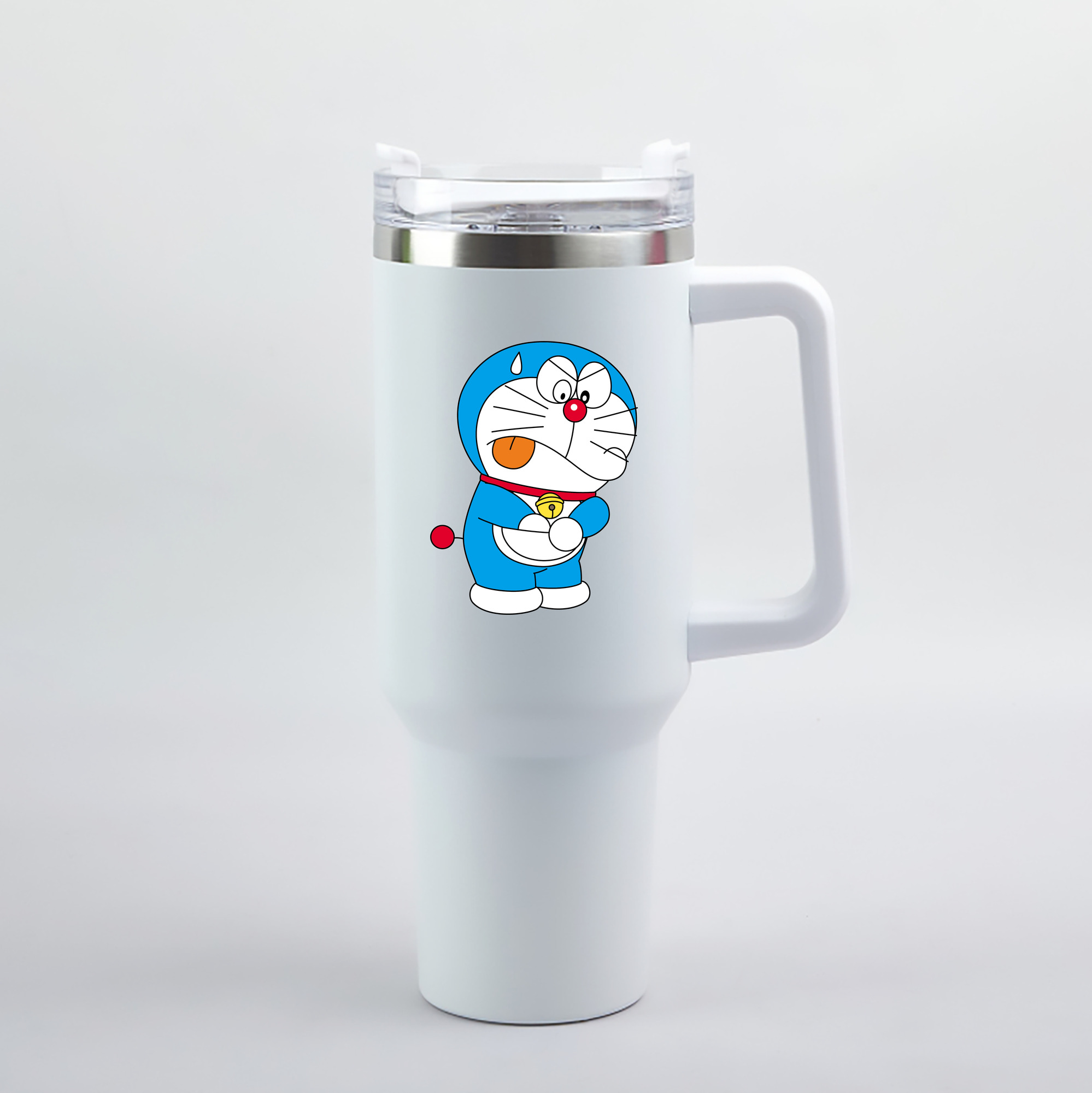 （画像用） ドラえもん Doraemon 1200mL車用タンブラー（カラープリント）