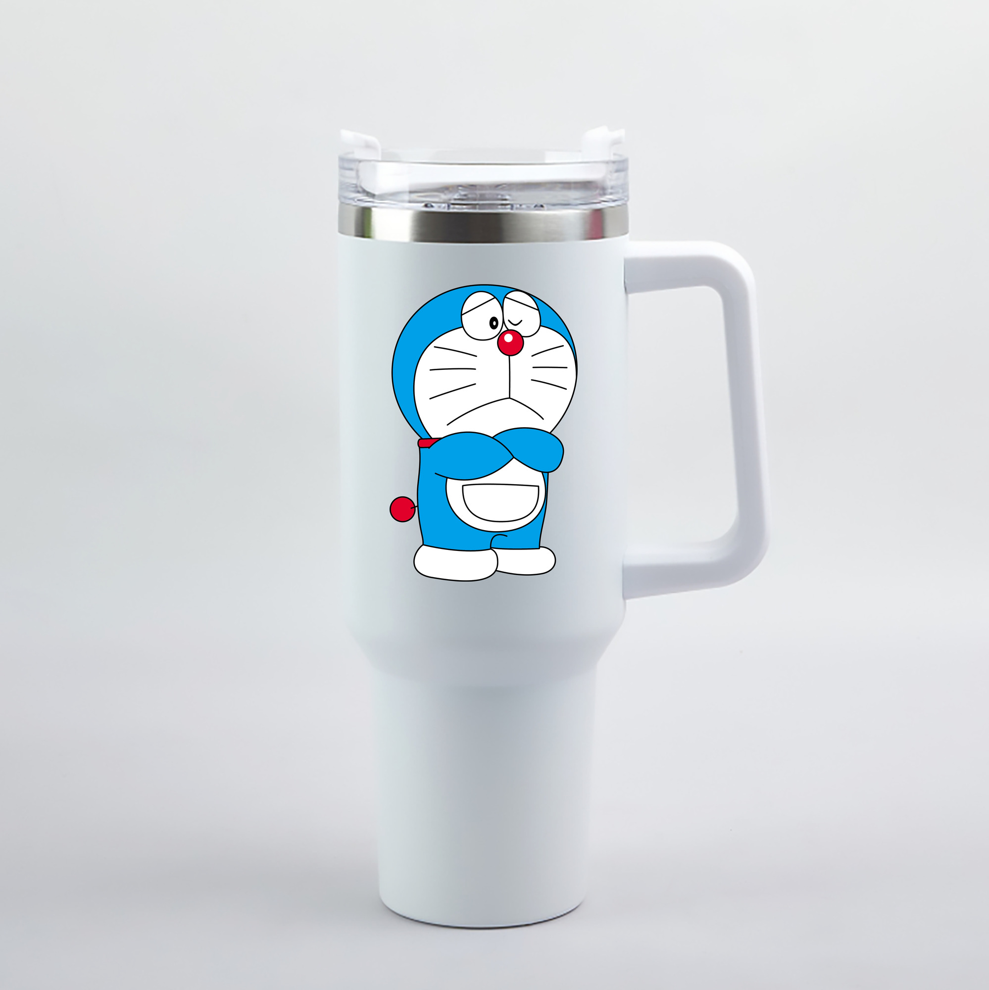 （画像用） ドラえもん Doraemon 1200mL車用タンブラー（カラープリント）