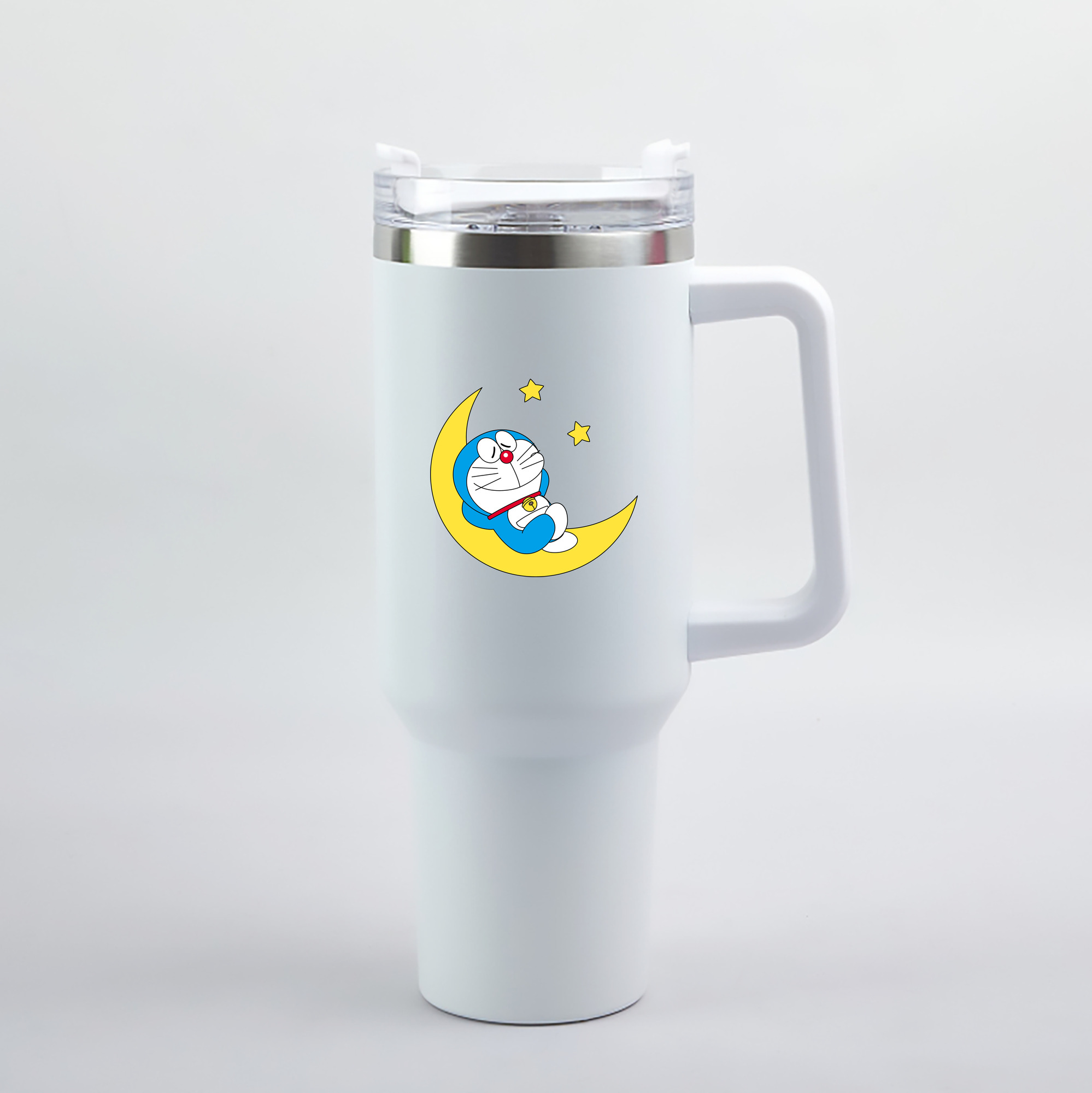 （画像用） ドラえもん Doraemon 1200mL車用タンブラー（カラープリント）