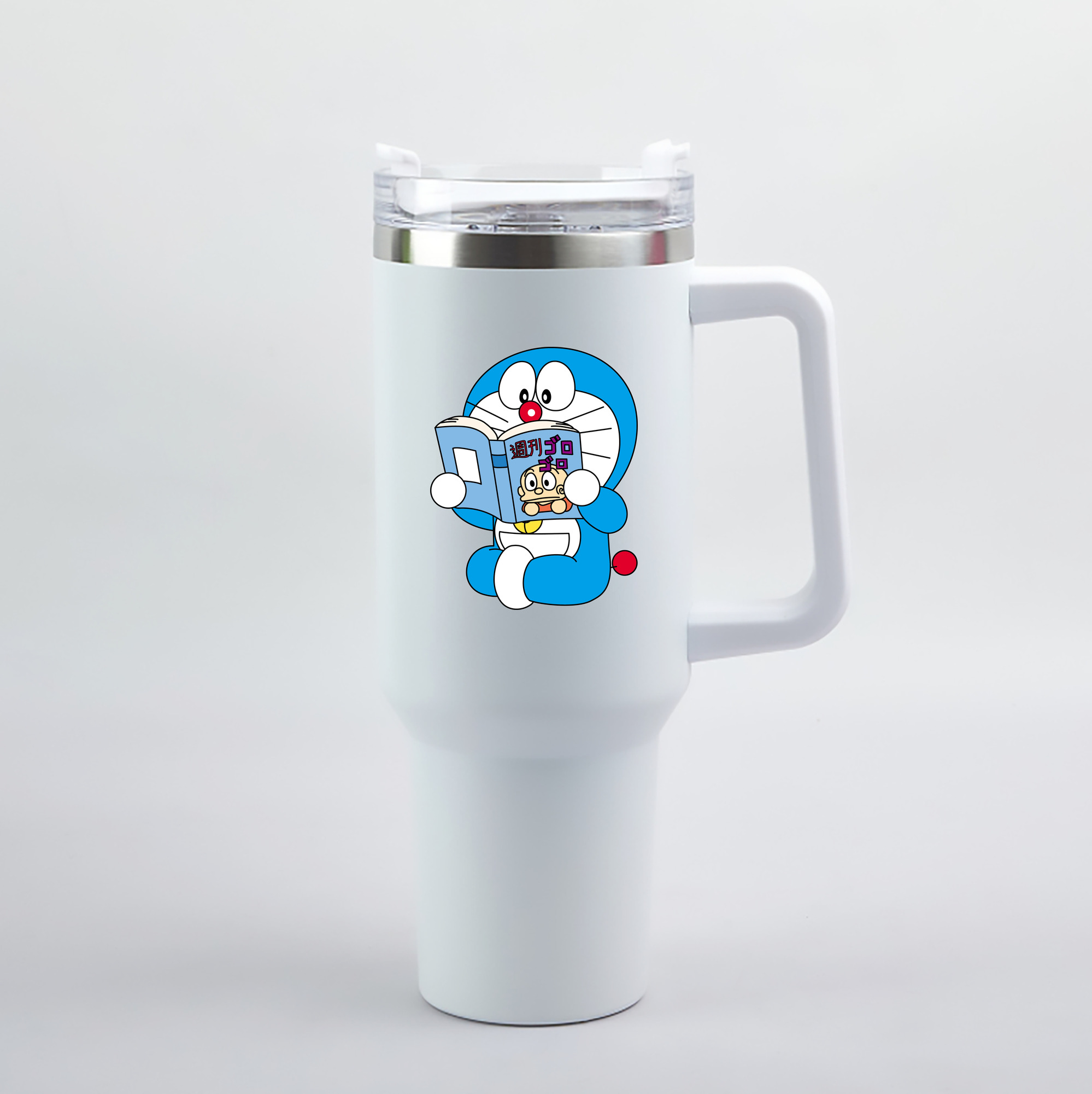 （画像用） ドラえもん Doraemon 1200mL車用タンブラー（カラープリント）