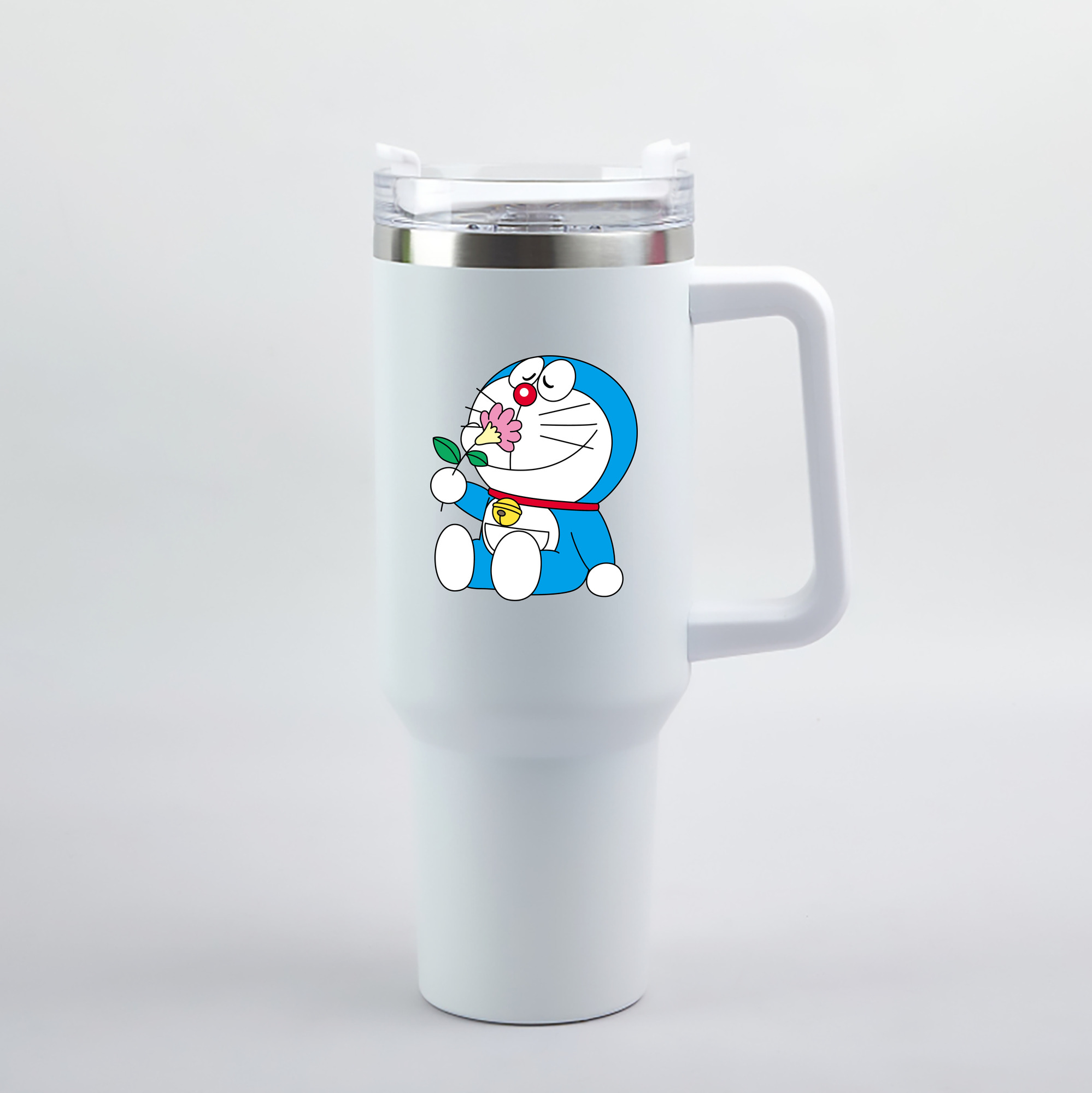 （画像用） ドラえもん Doraemon 1200mL車用タンブラー（カラープリント）