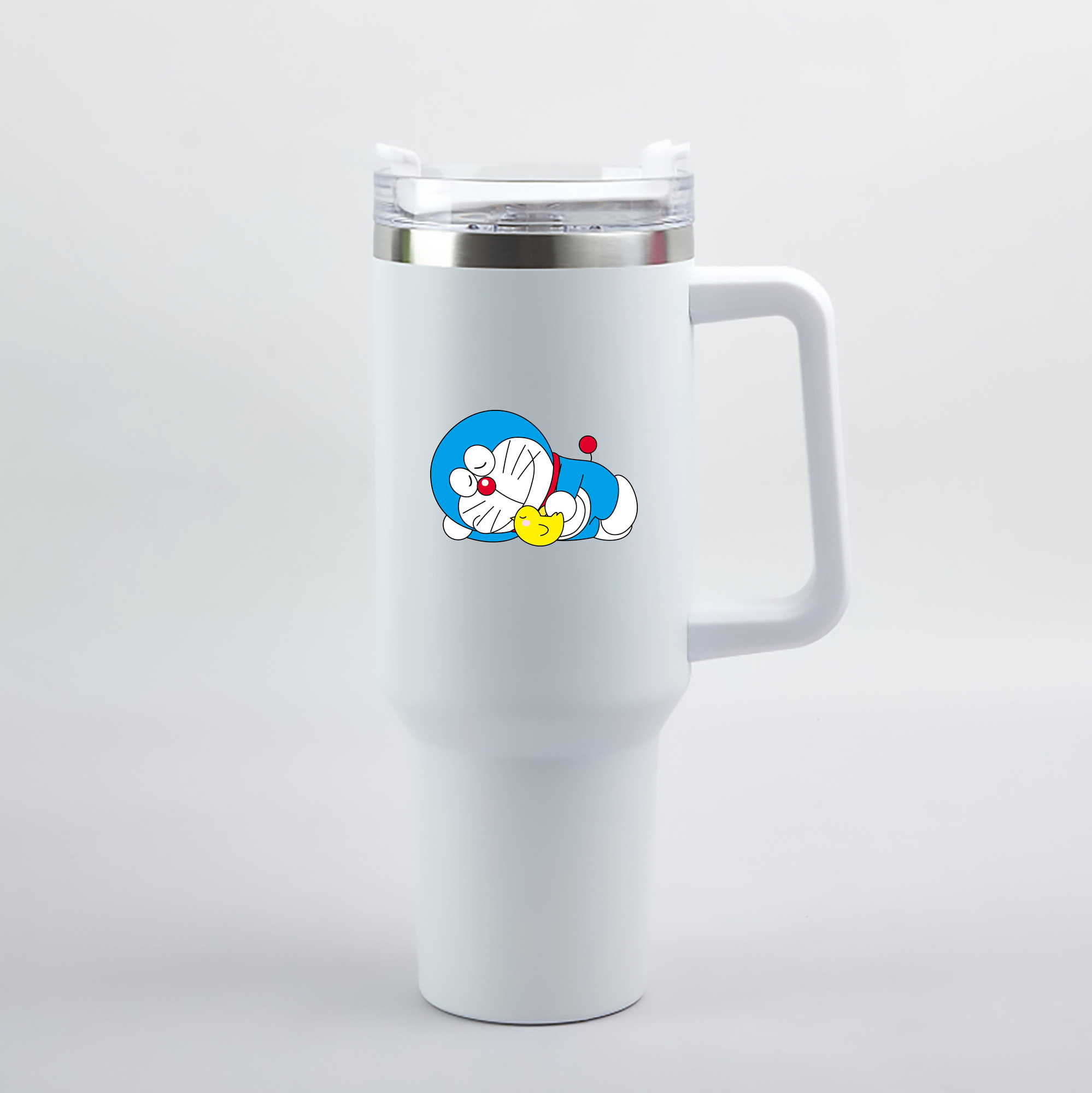 （画像用） ドラえもん Doraemon 1200mL車用タンブラー（カラープリント）