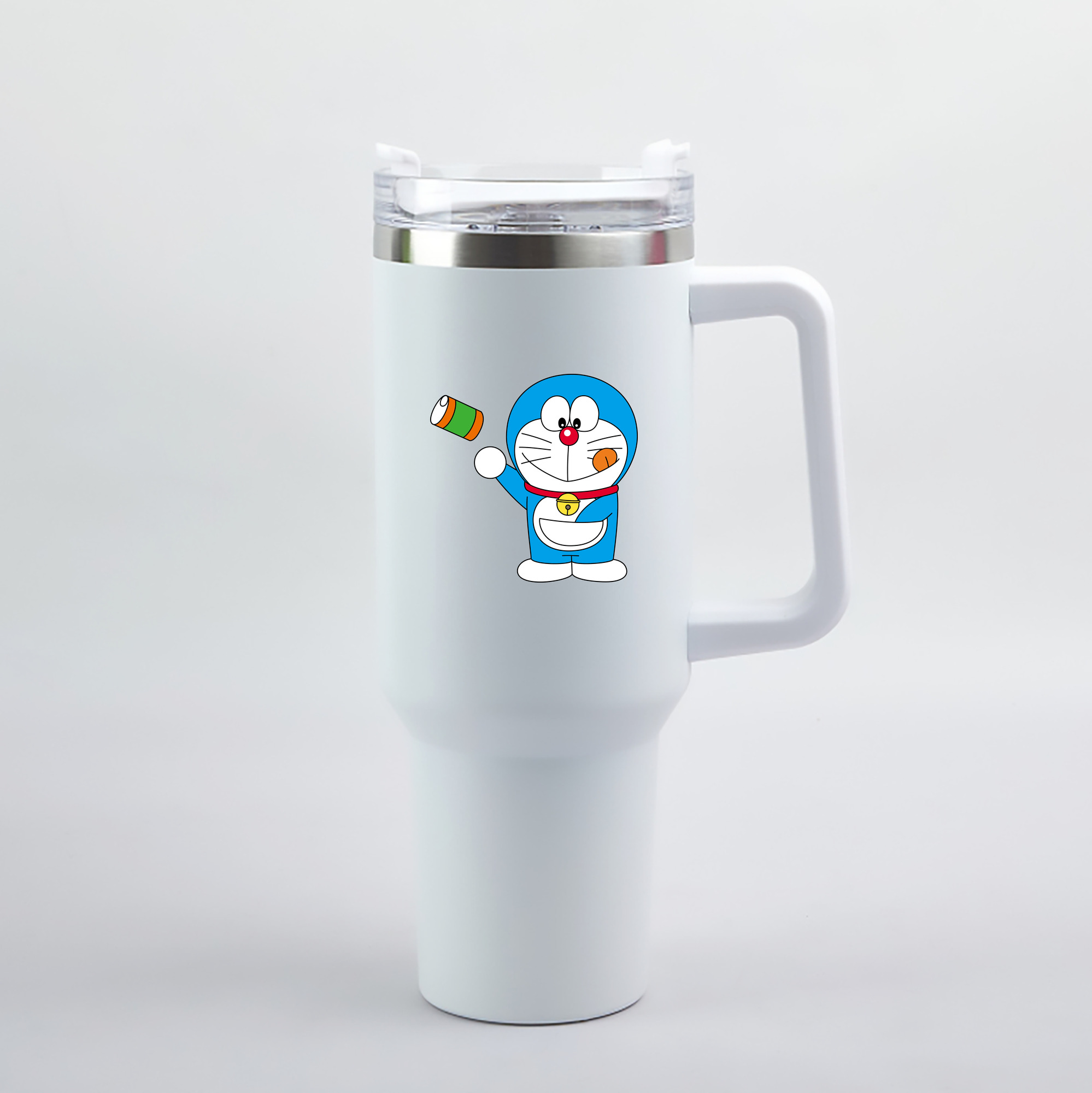 （画像用） ドラえもん Doraemon 1200mL車用タンブラー（カラープリント）