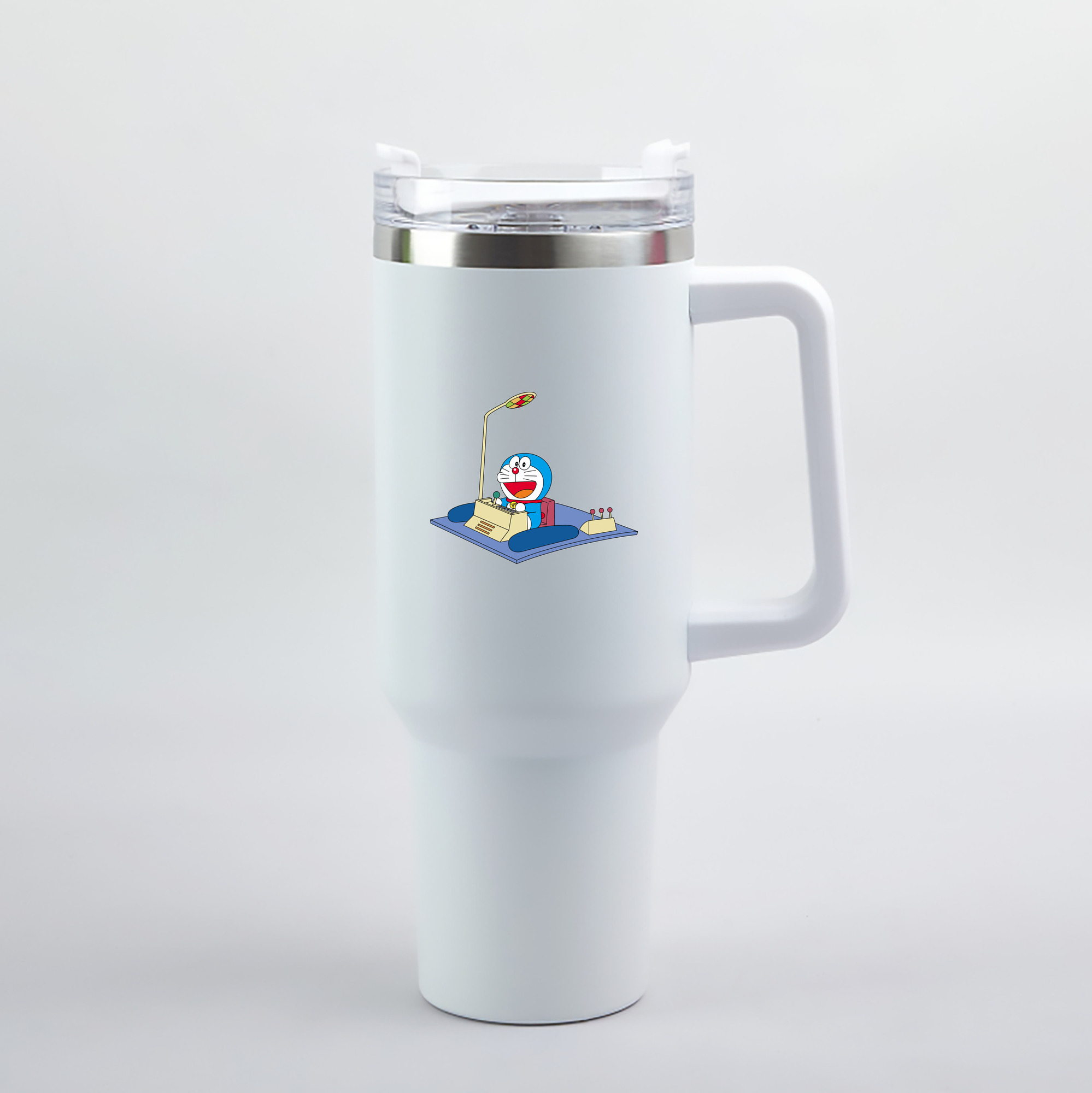 （画像用） ドラえもん Doraemon 1200mL車用タンブラー（カラープリント）