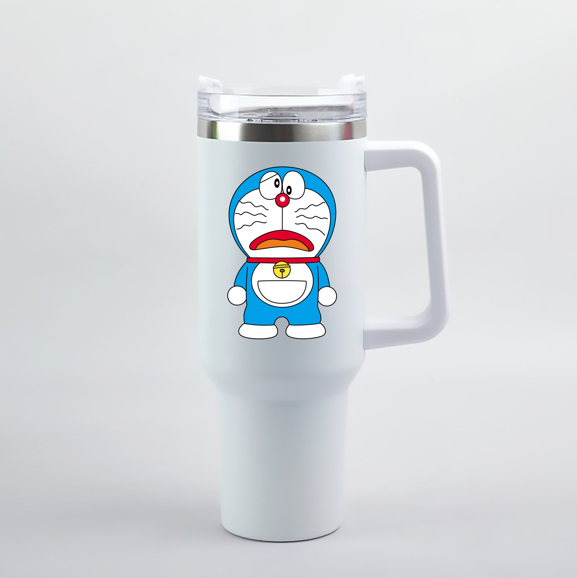 （画像用） ドラえもん Doraemon 1200mL車用タンブラー（カラープリント）
