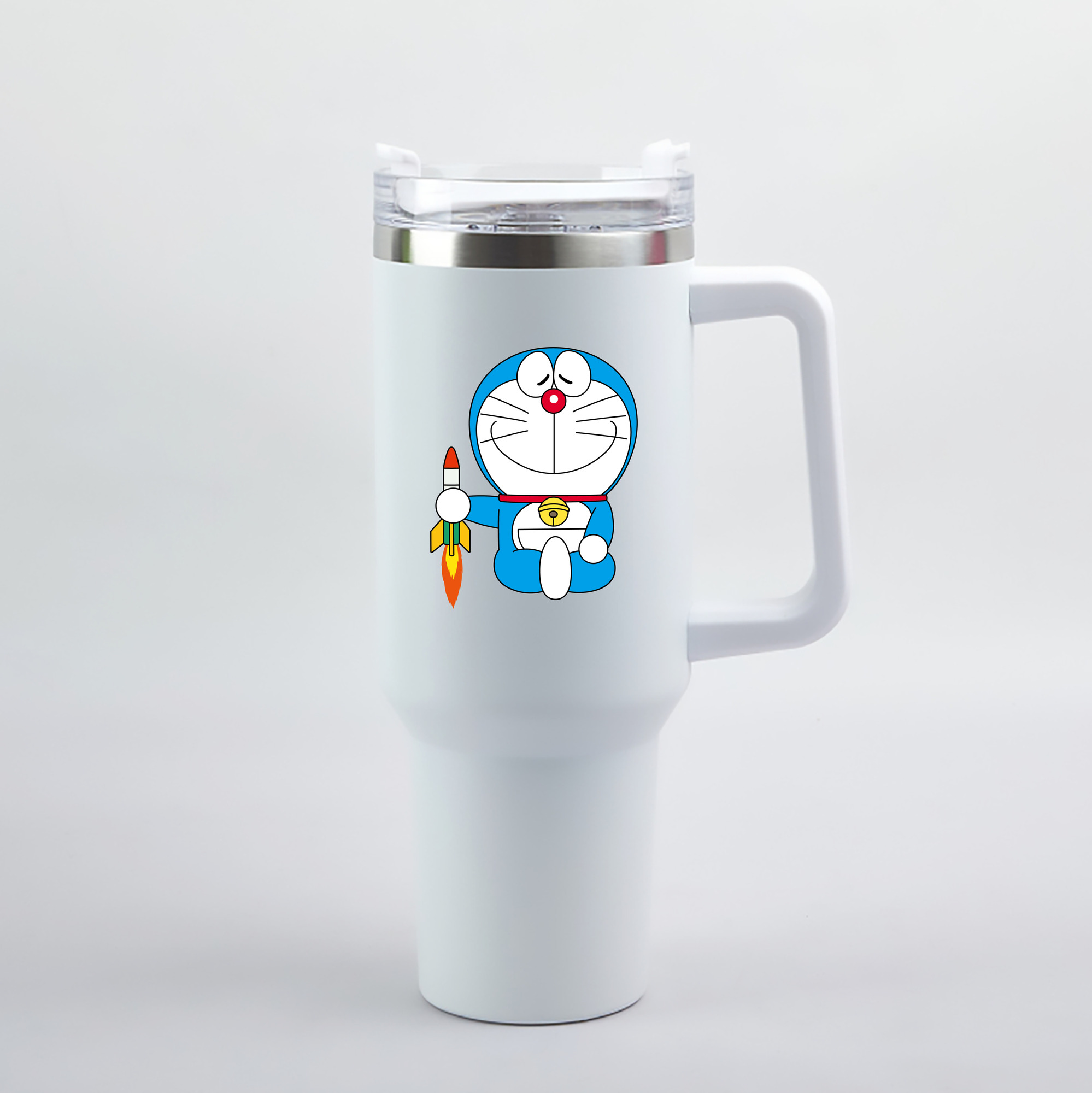 （画像用） ドラえもん Doraemon 1200mL車用タンブラー（カラープリント）