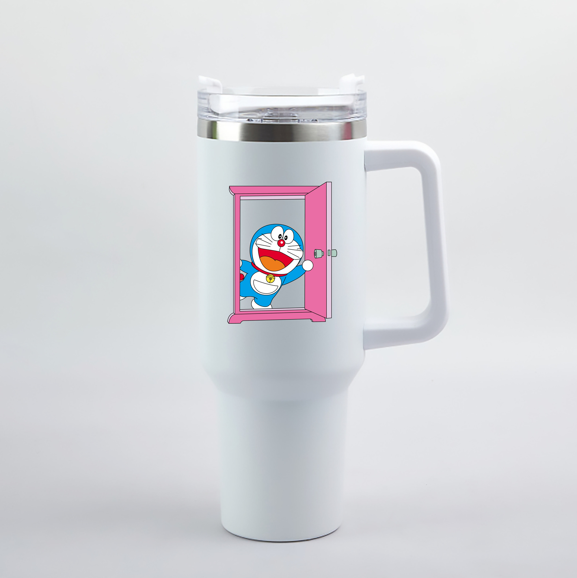 （画像用） ドラえもん Doraemon 1200mL車用タンブラー（カラープリント）