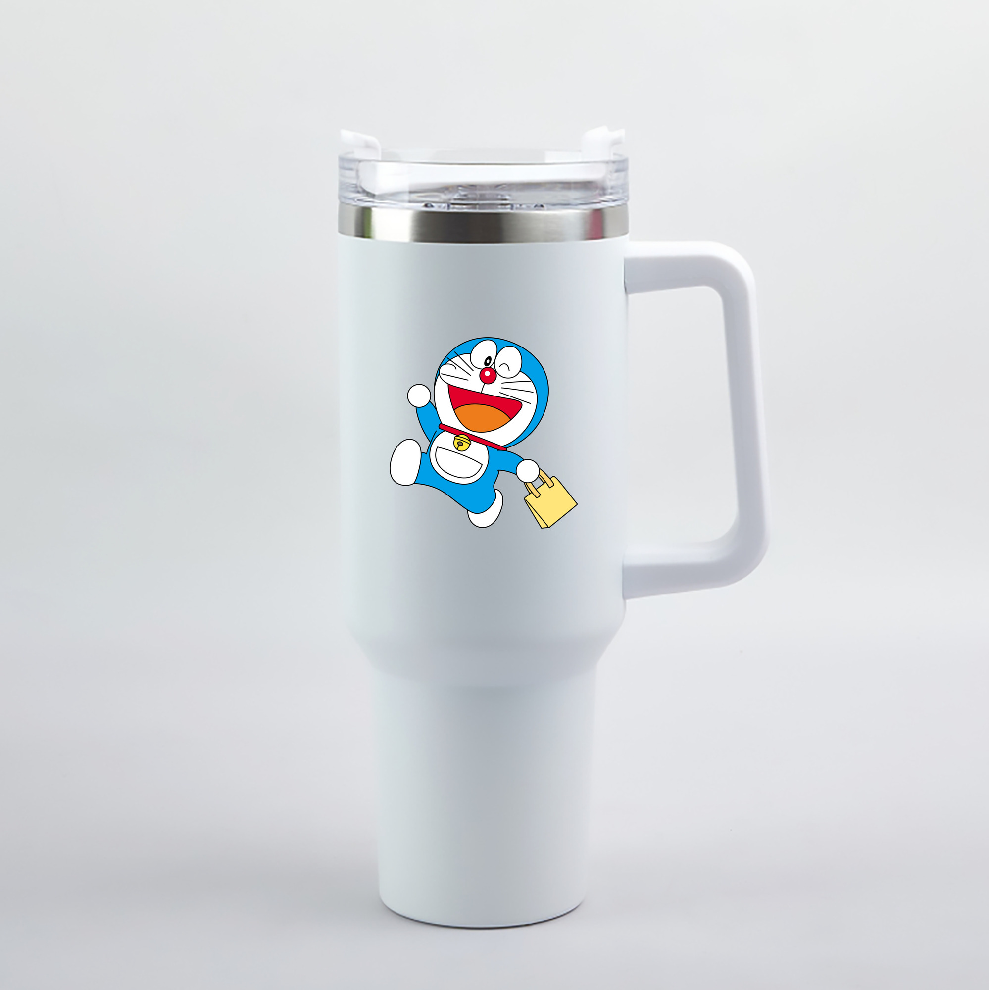 （画像用） ドラえもん Doraemon 1200mL車用タンブラー（カラープリント）