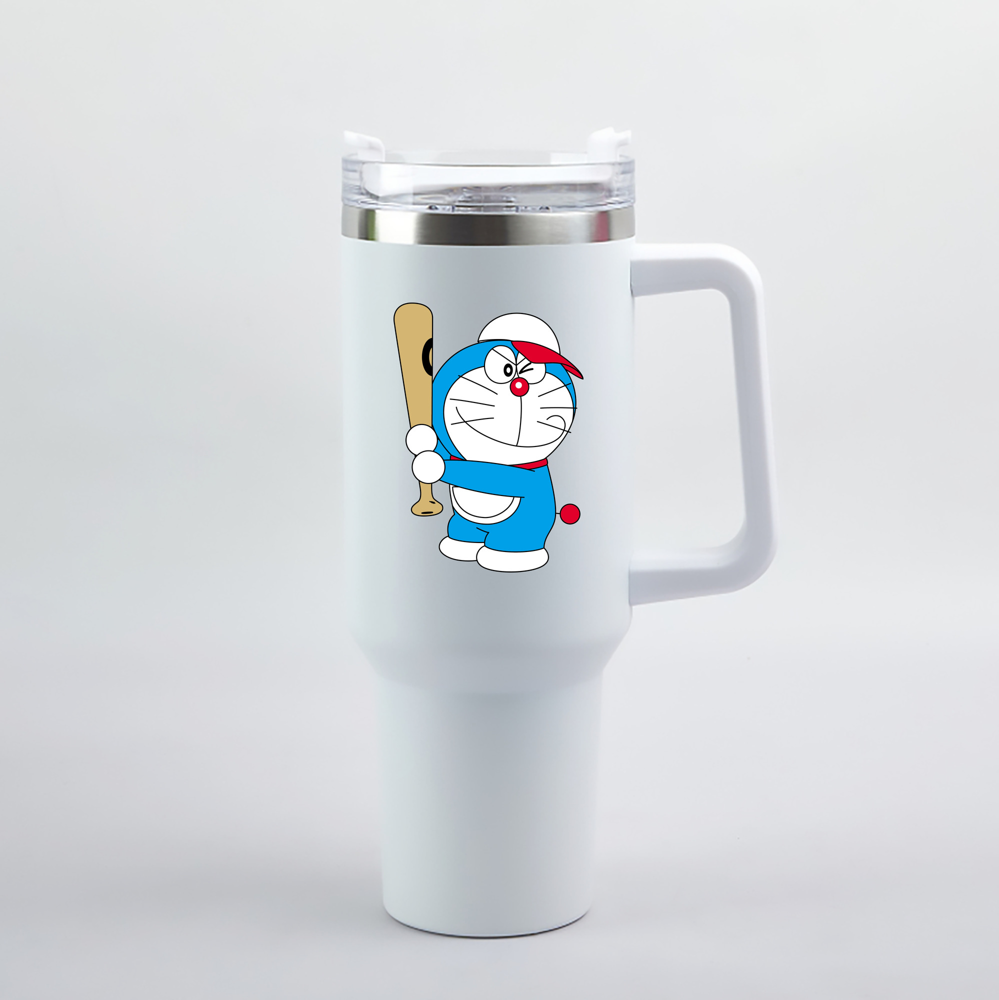 （画像用） ドラえもん Doraemon 1200mL車用タンブラー（カラープリント）