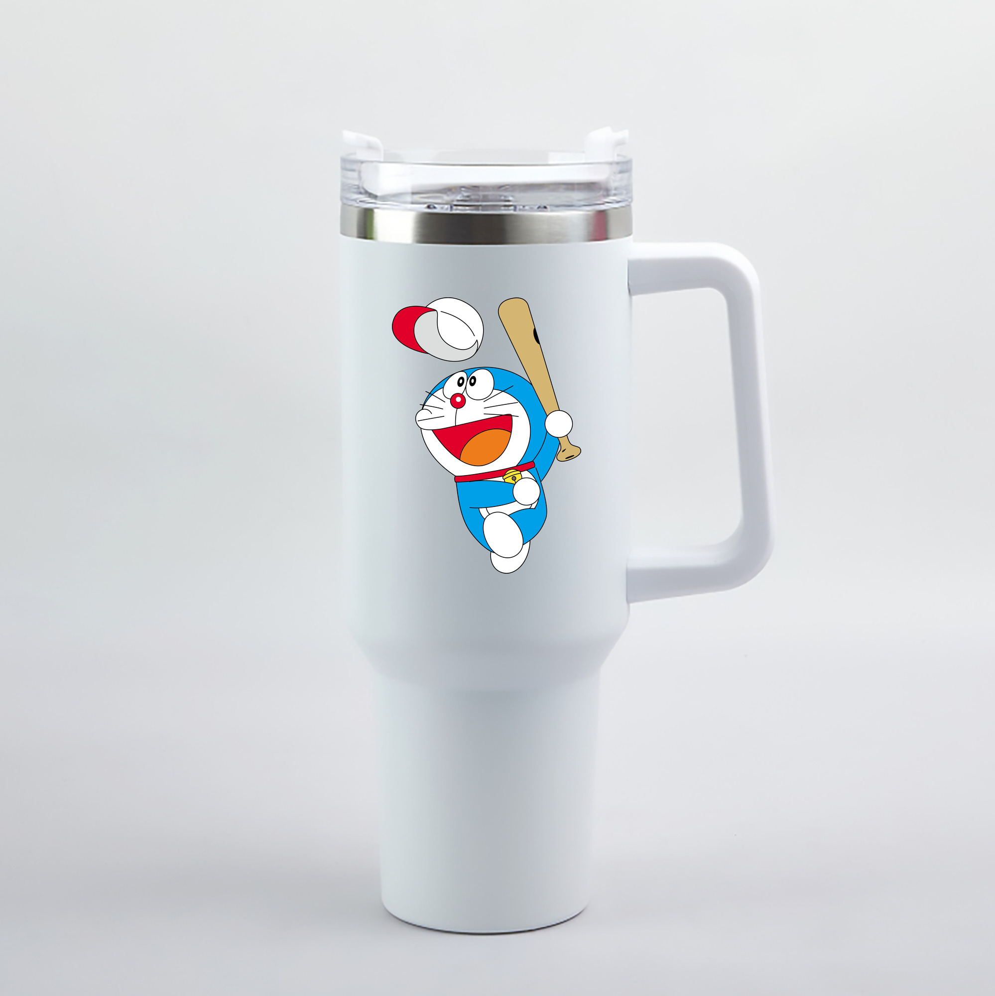 （画像用） ドラえもん Doraemon 1200mL車用タンブラー（カラープリント）