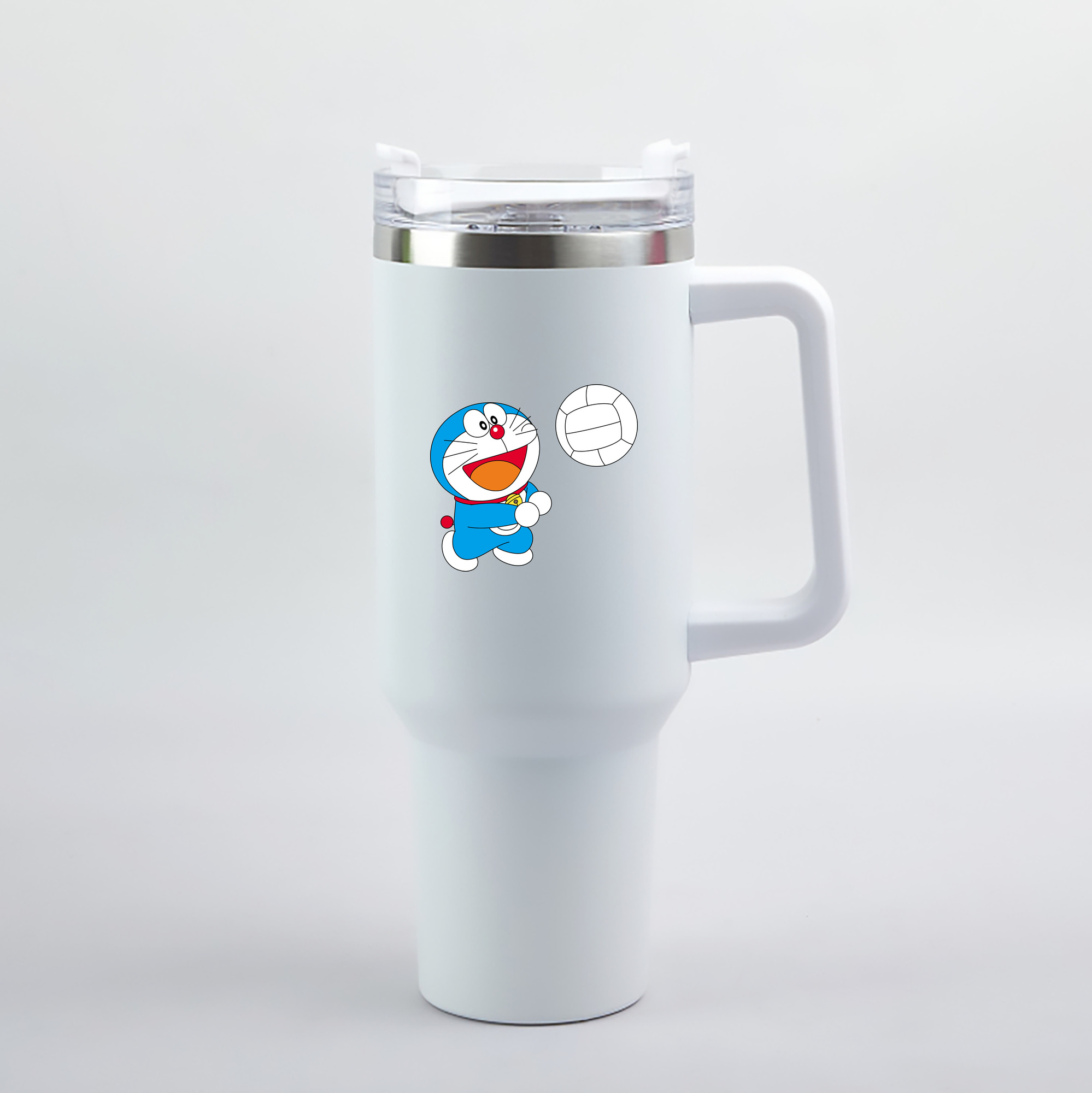 （画像用） ドラえもん Doraemon 1200mL車用タンブラー（カラープリント）