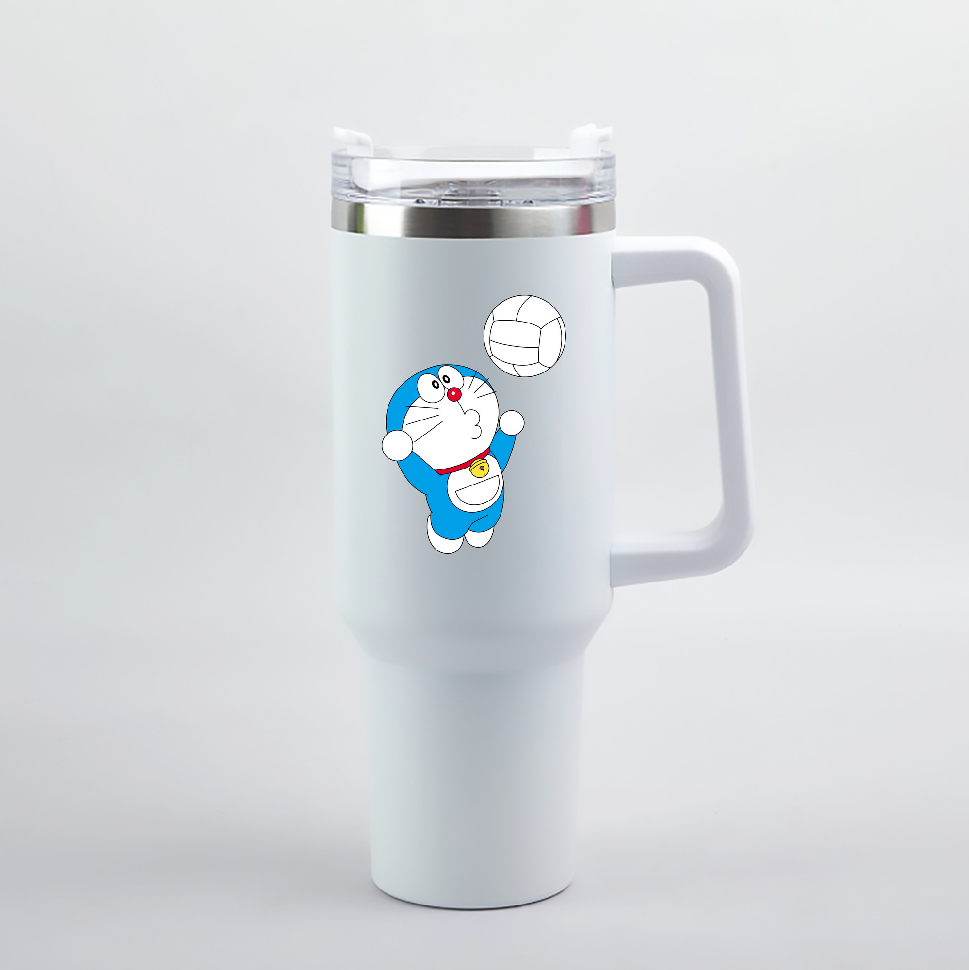 （画像用） ドラえもん Doraemon 1200mL車用タンブラー（カラープリント）