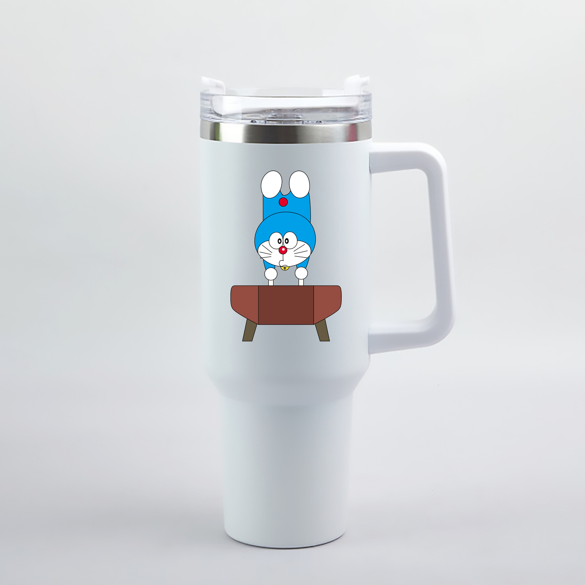 （画像用） ドラえもん Doraemon 1200mL車用タンブラー（カラープリント）