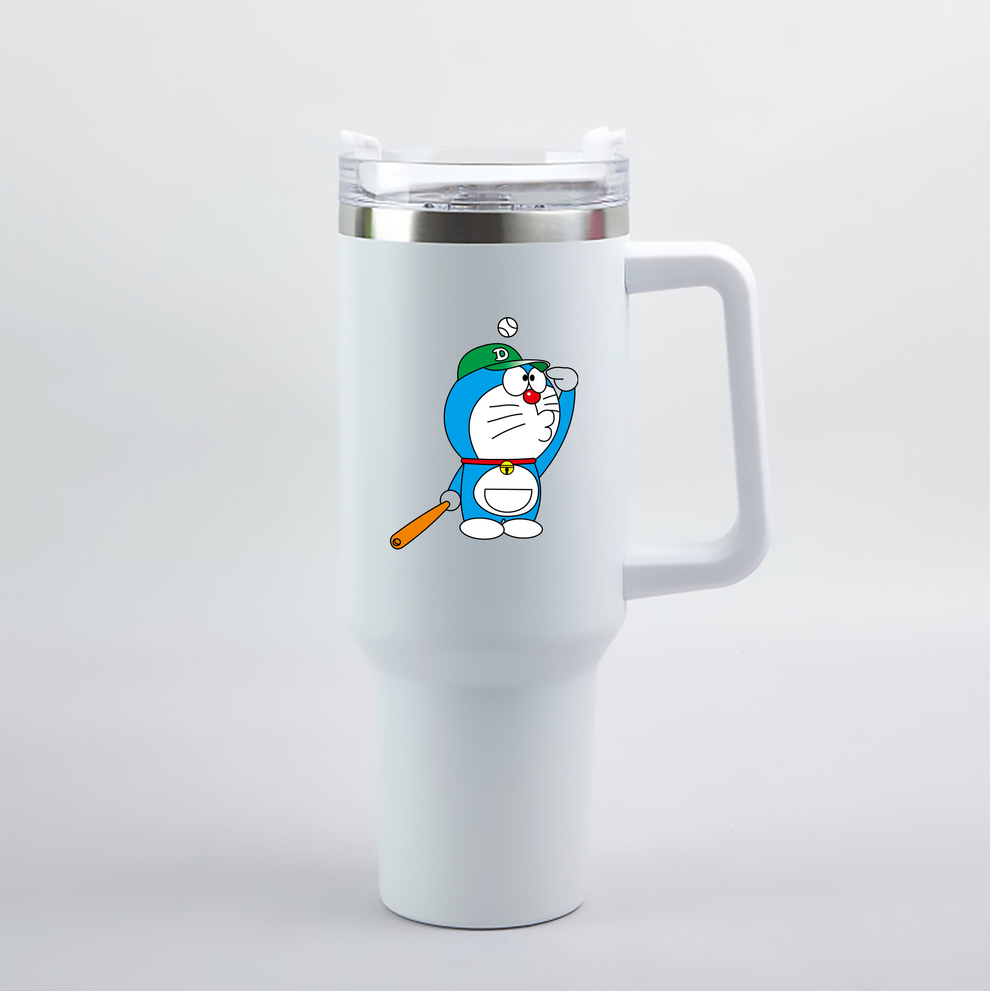 （画像用） ドラえもん Doraemon 1200mL車用タンブラー（カラープリント）