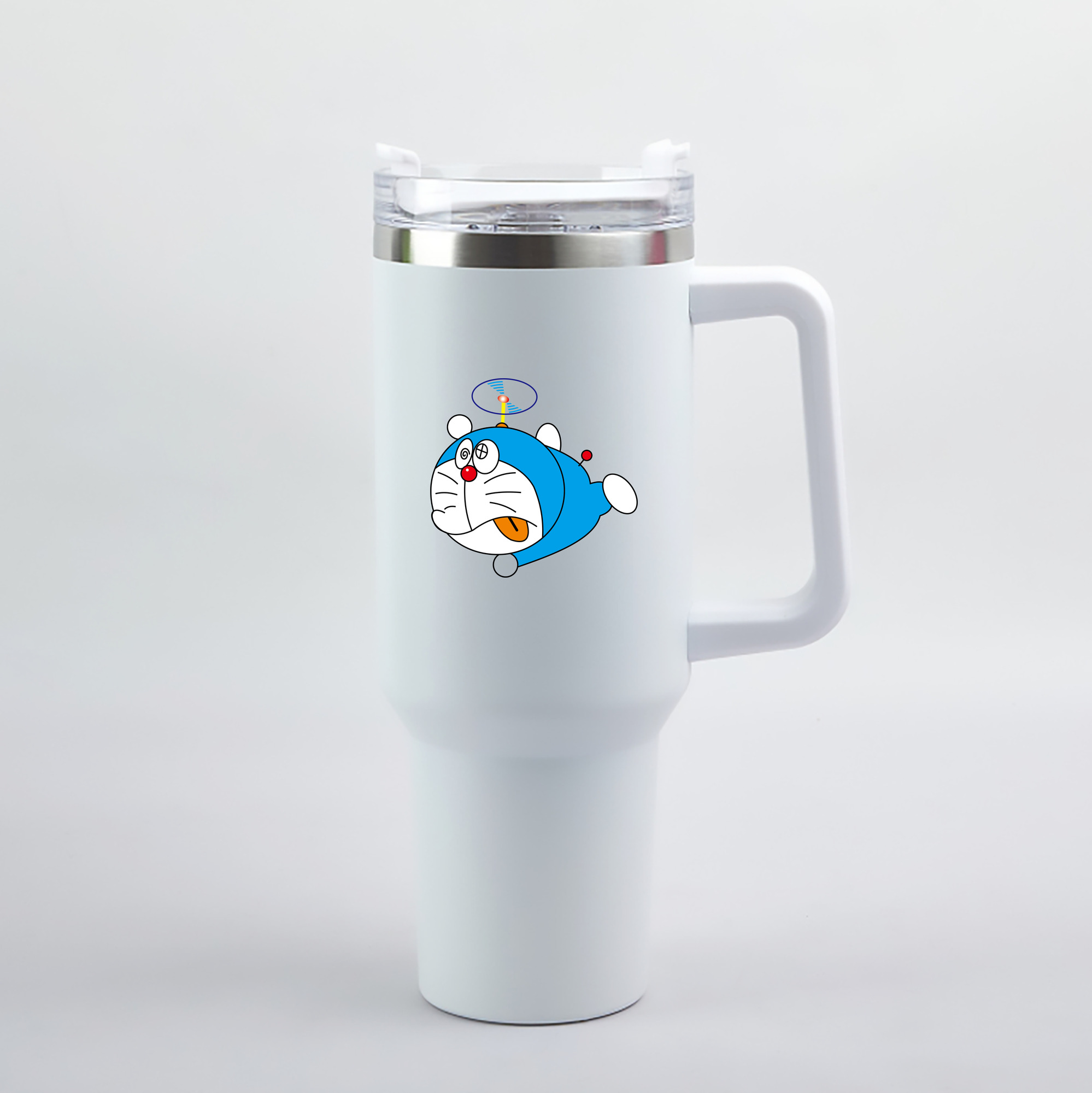 （画像用） ドラえもん Doraemon 1200mL車用タンブラー（カラープリント）