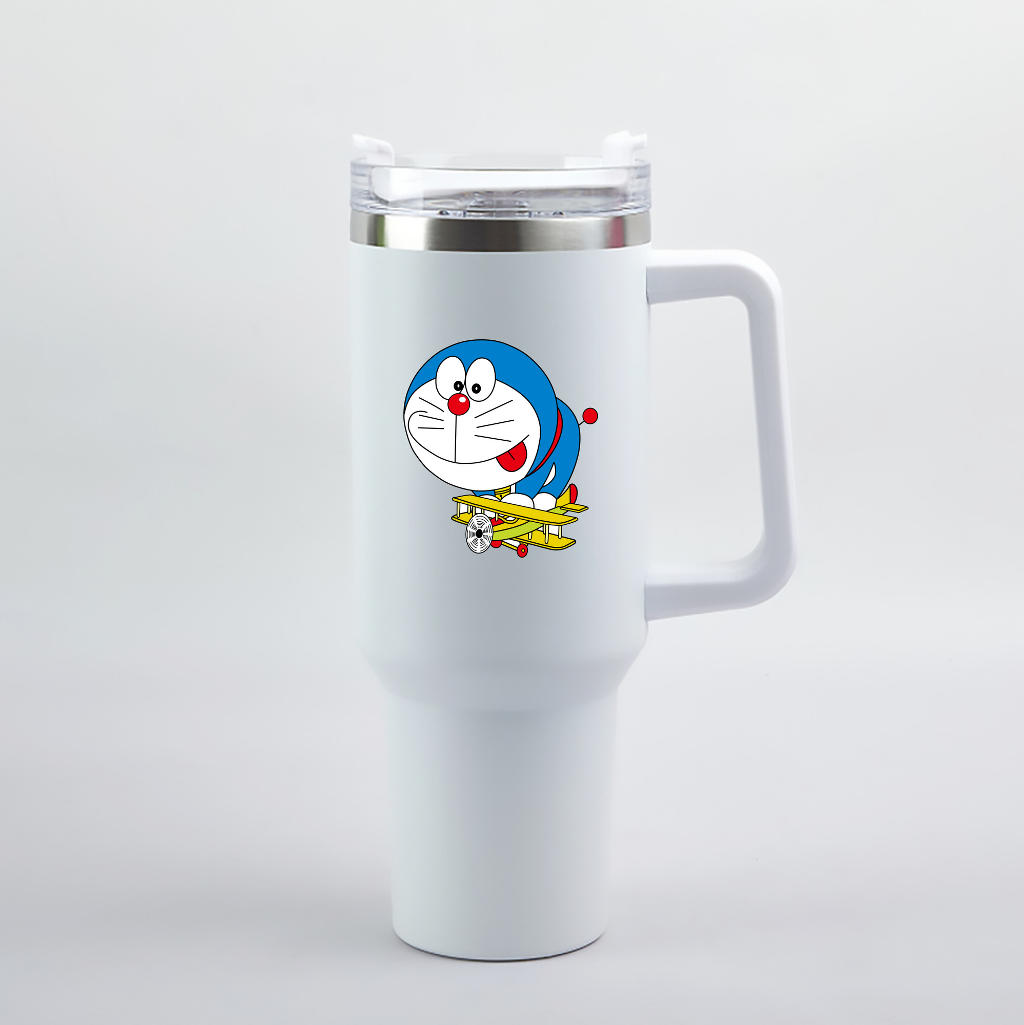 （画像用） ドラえもん Doraemon 1200mL車用タンブラー（カラープリント）