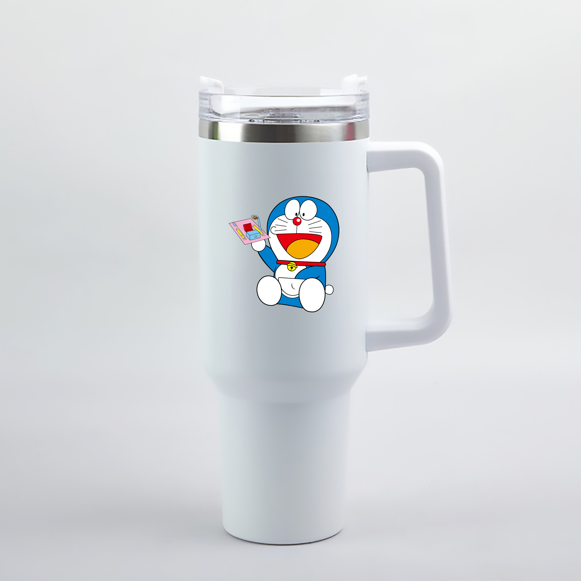 （画像用） ドラえもん Doraemon 1200mL車用タンブラー（カラープリント）