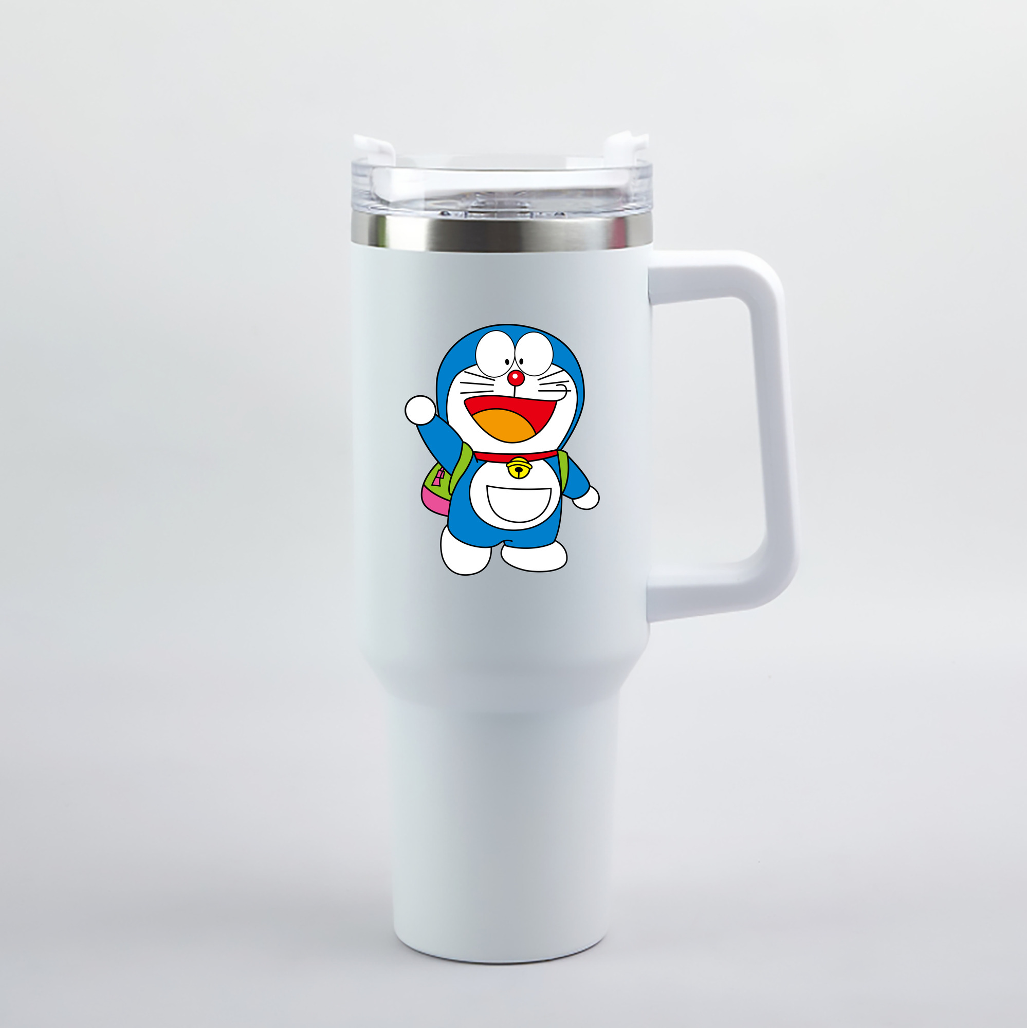 （画像用） ドラえもん Doraemon 1200mL車用タンブラー（カラープリント）