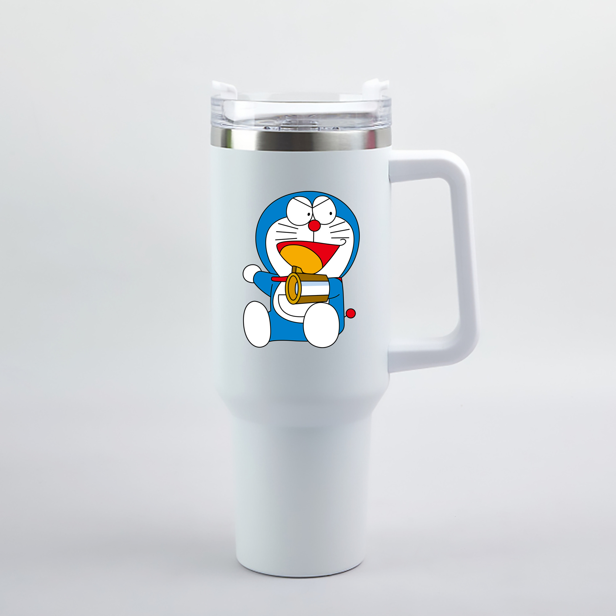 （画像用） ドラえもん Doraemon 1200mL車用タンブラー（カラープリント）