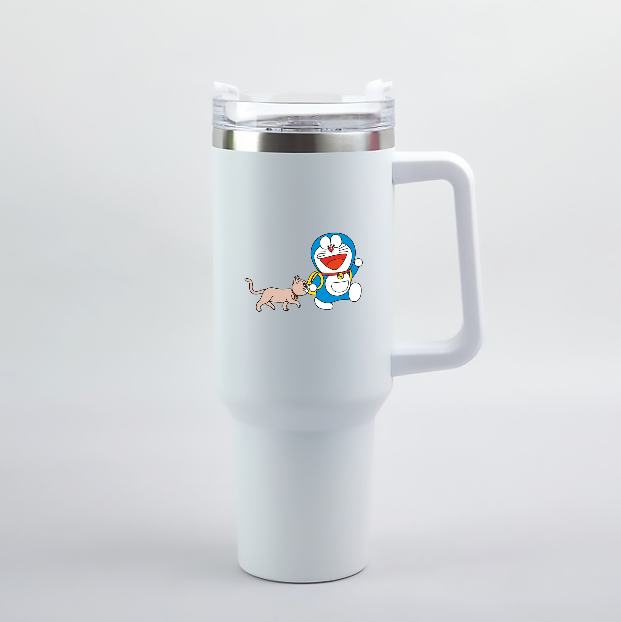 （画像用） ドラえもん Doraemon 1200mL車用タンブラー（カラープリント）