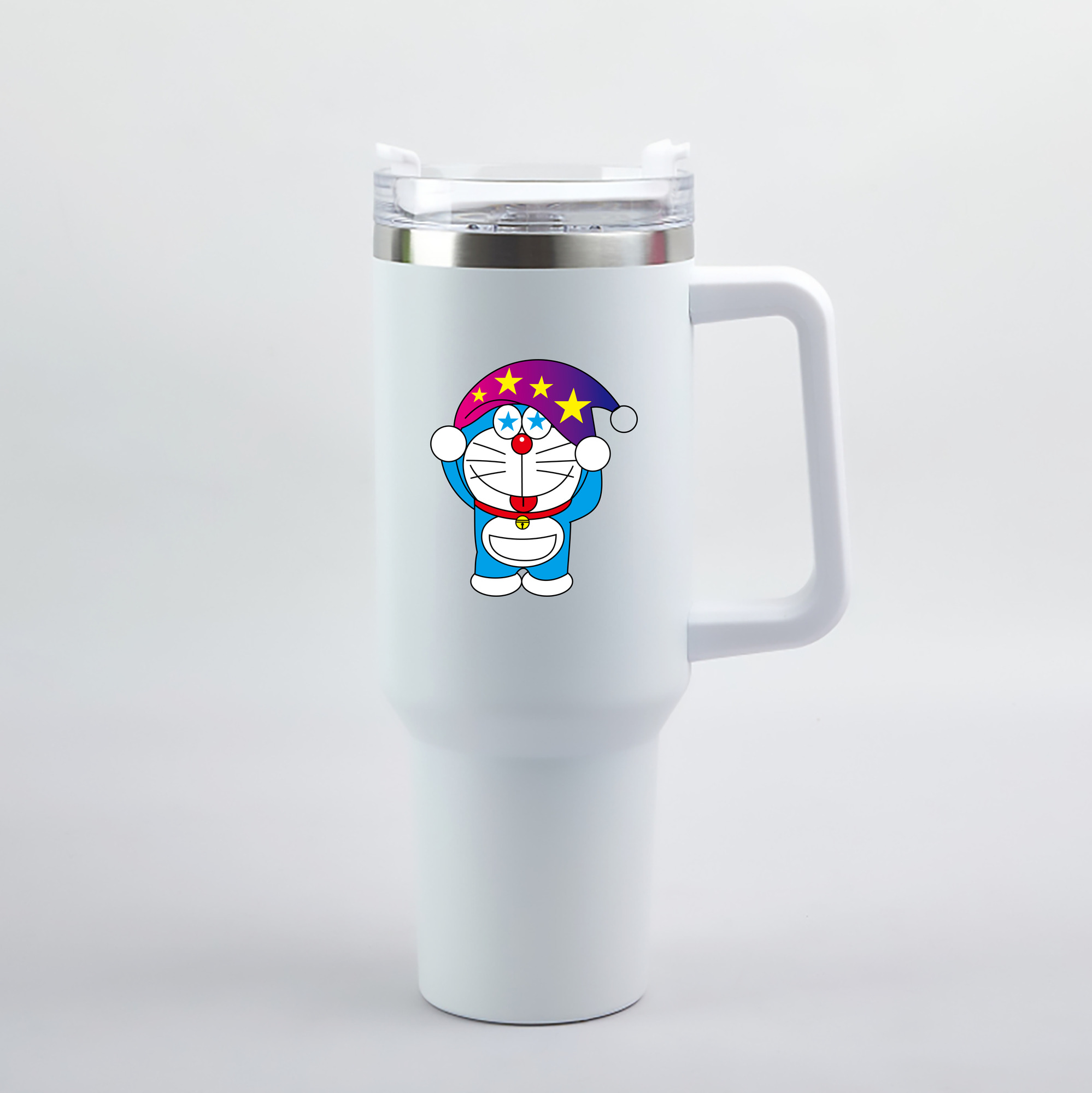 （画像用） ドラえもん Doraemon 1200mL車用タンブラー（カラープリント）
